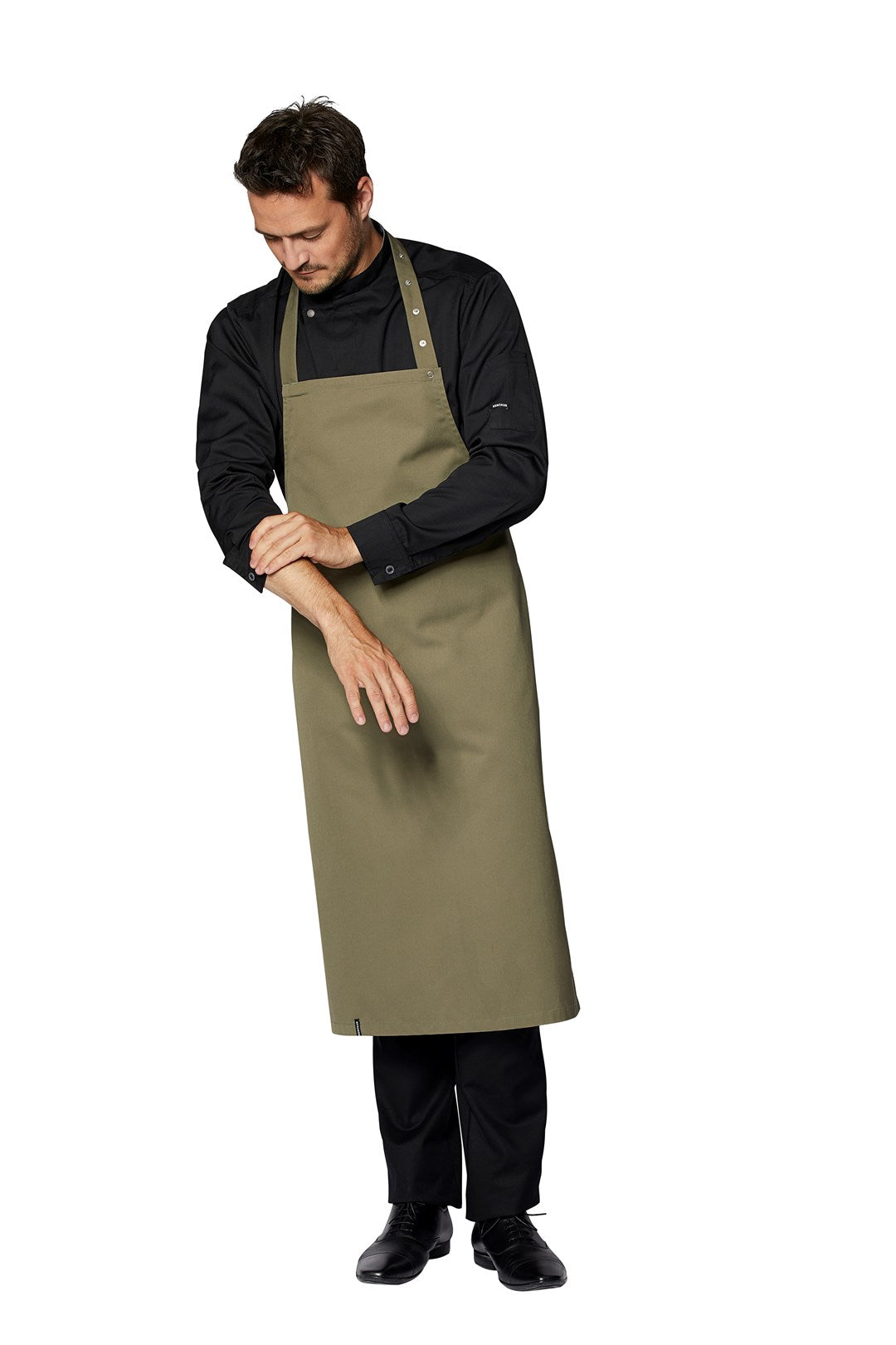 Kochhemd Chef-Style schwarz 23515 von Kentaur
