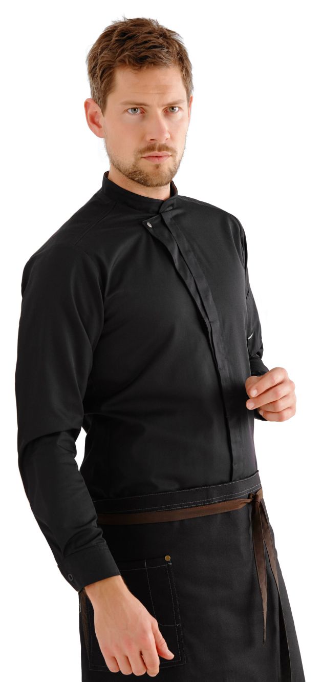 Kentaur Kochhemd Servicehemd 23515 Langarm schwarz bei workers friend