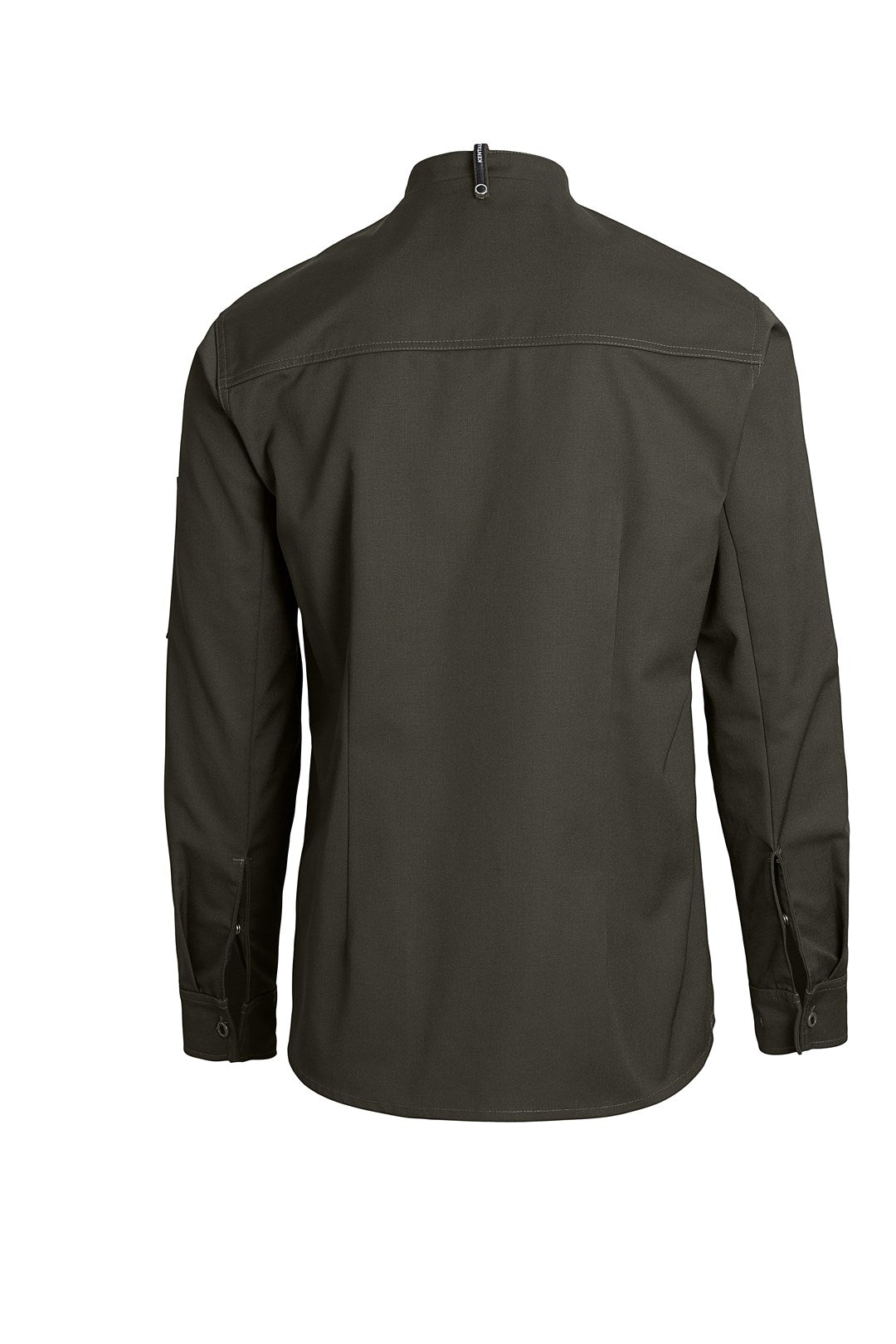 Kochhemd Chef-Style olive-grün 23515 von Kentaur