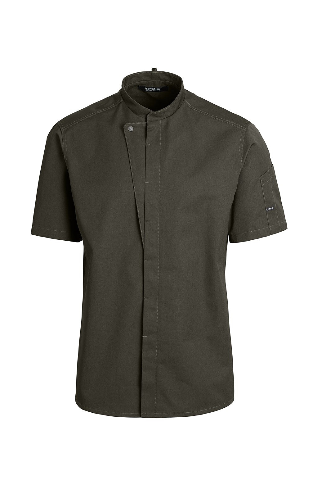 Koch-/Servicehemd Kurzarm Chef-Style 23516 olive-grün