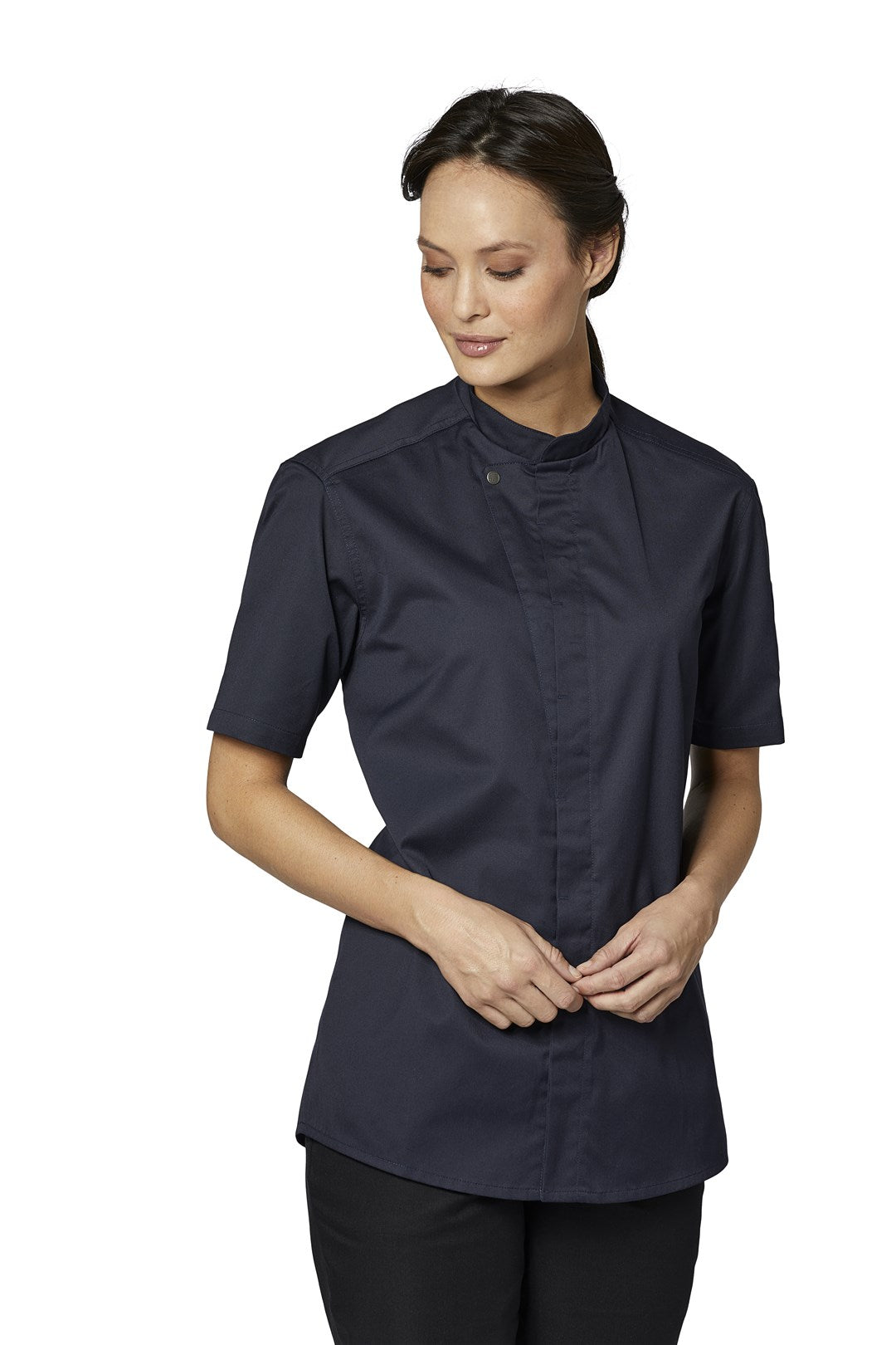 Koch-/Servicehemd Kurzarm Chef-Style 23516 dunkelblau