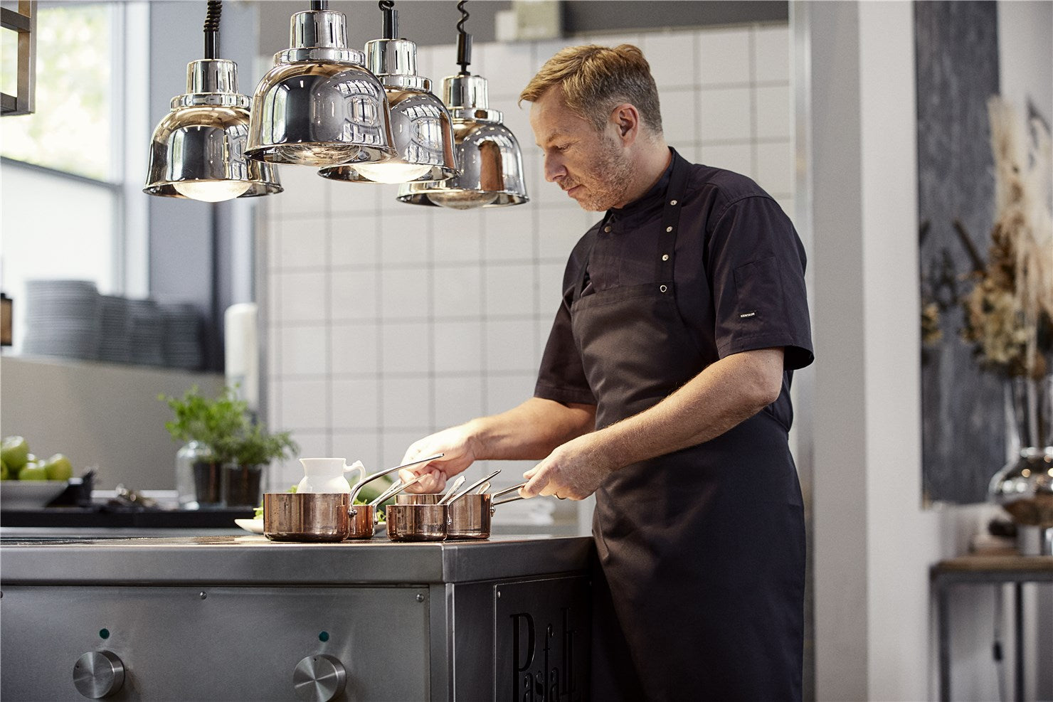 Kentaur Koch-/Servicehemd Kurzarm Chef-Style 23516 dunkelblau