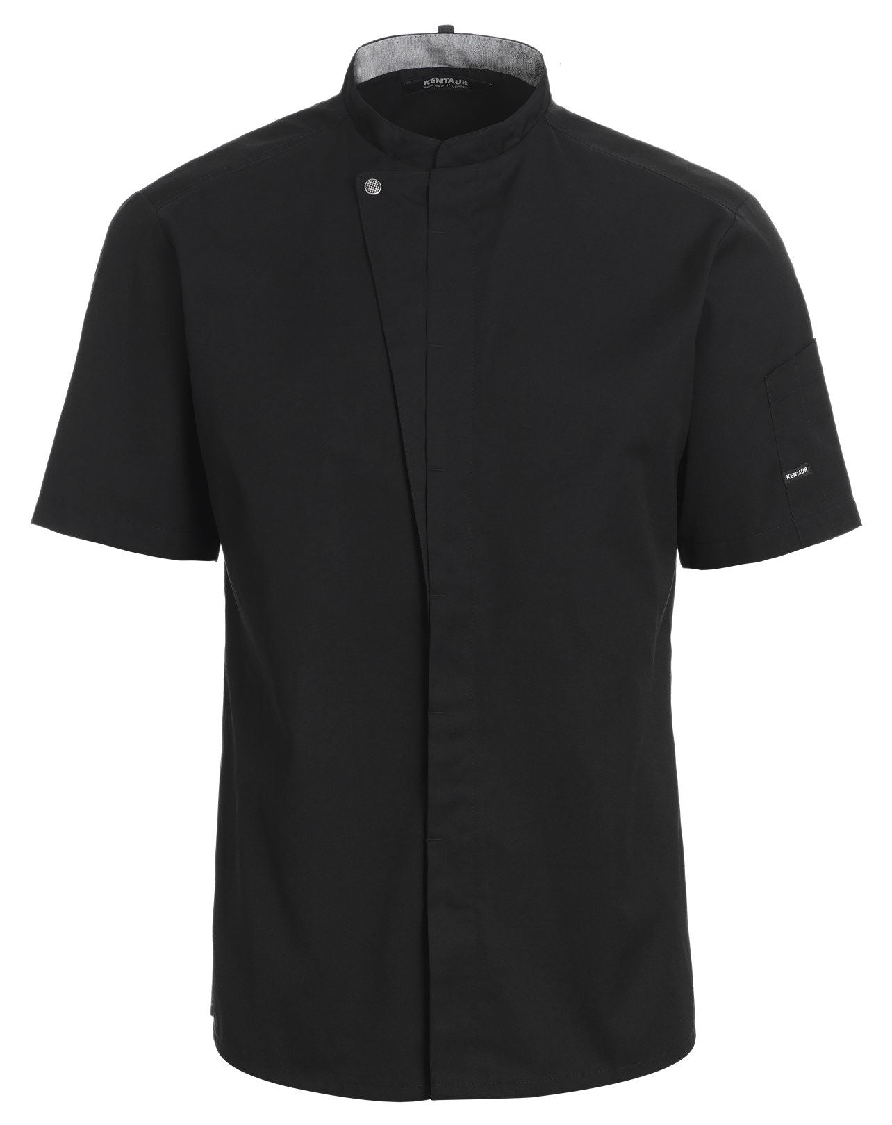 Koch-/Servicehemd Kurzarm 23516 Chef-Style schwarz