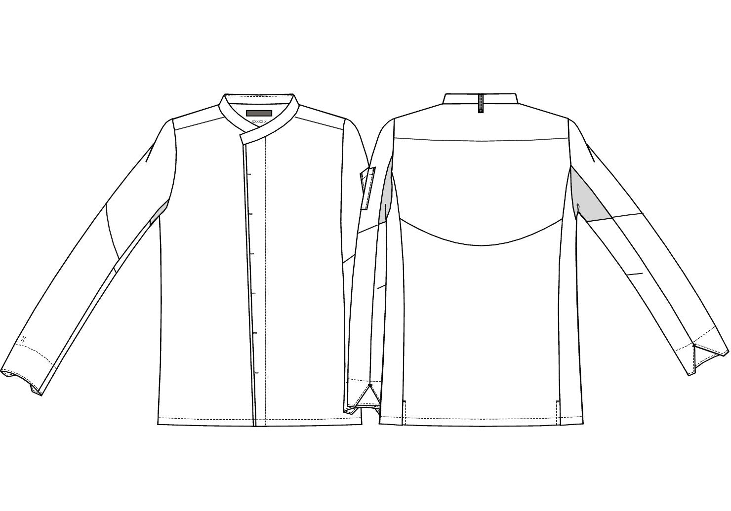 Gourmet Kochjacke 23522 mit Tencel