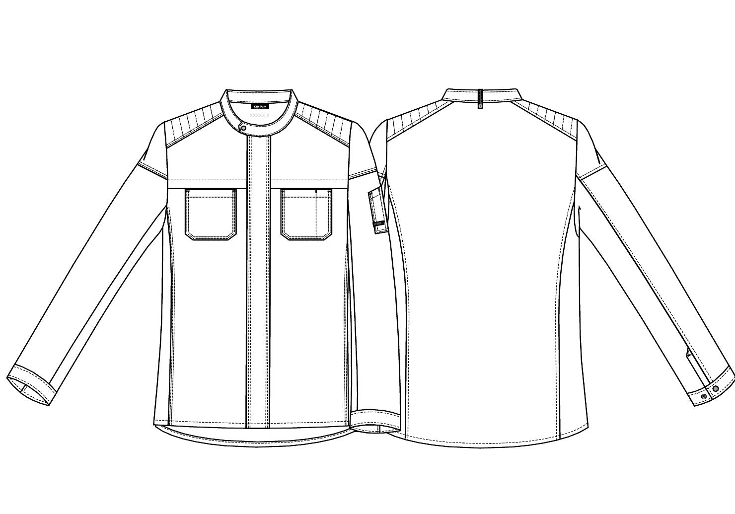 Kentaur Koch-/Servicejacke 23531 Biker