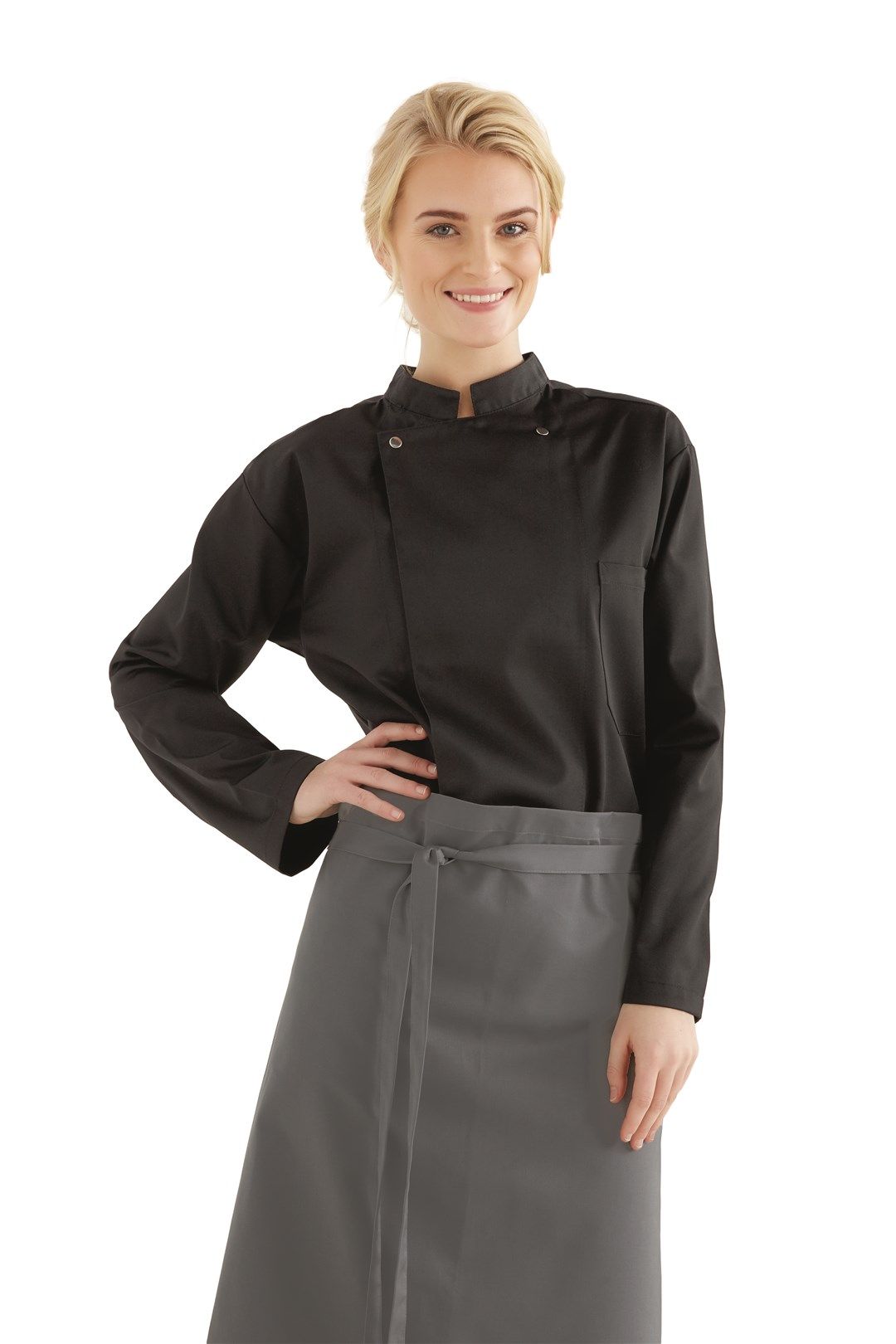 Lockere Langarm Koch-/Servicejacke 2362