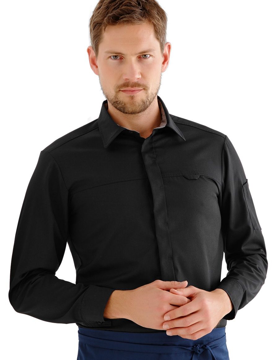 Kentaur Koch-/Servicehemd 25053 mit Druckknöpfen