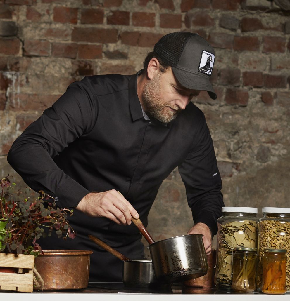 Kentaur Kochhemd und Servicehemd 25200 schwarz bei workers friend