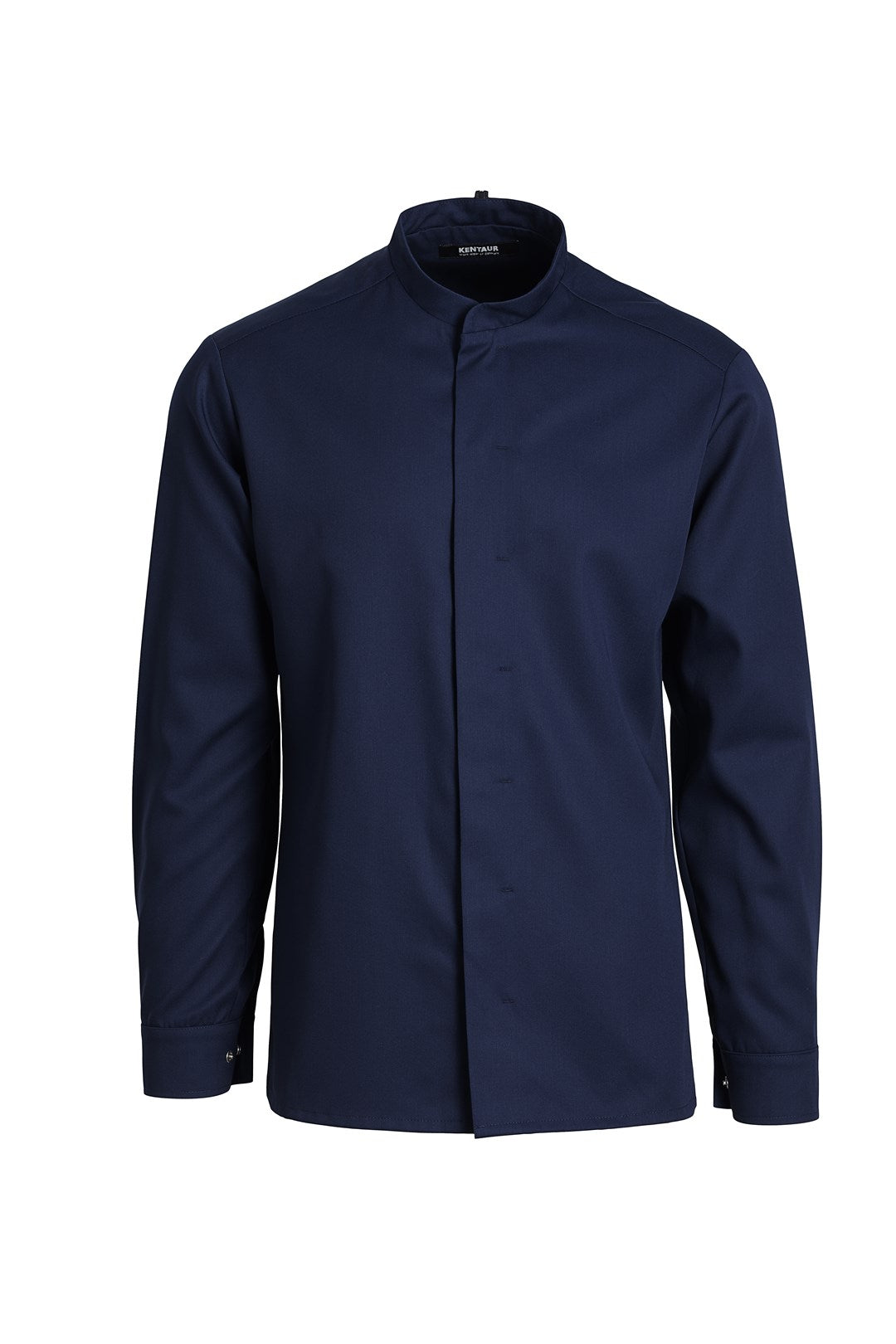 Blaues Tencel Koch-/Servicehemd 25241