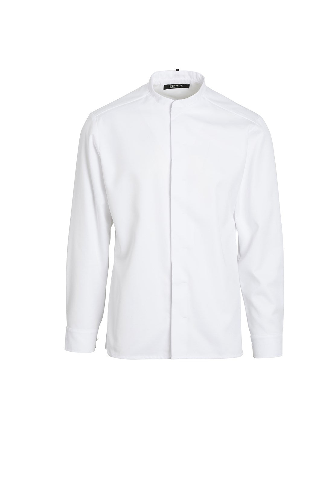 Tencel Koch-/Servicehemd 25241 weiß mit verdeckter Stifttasche