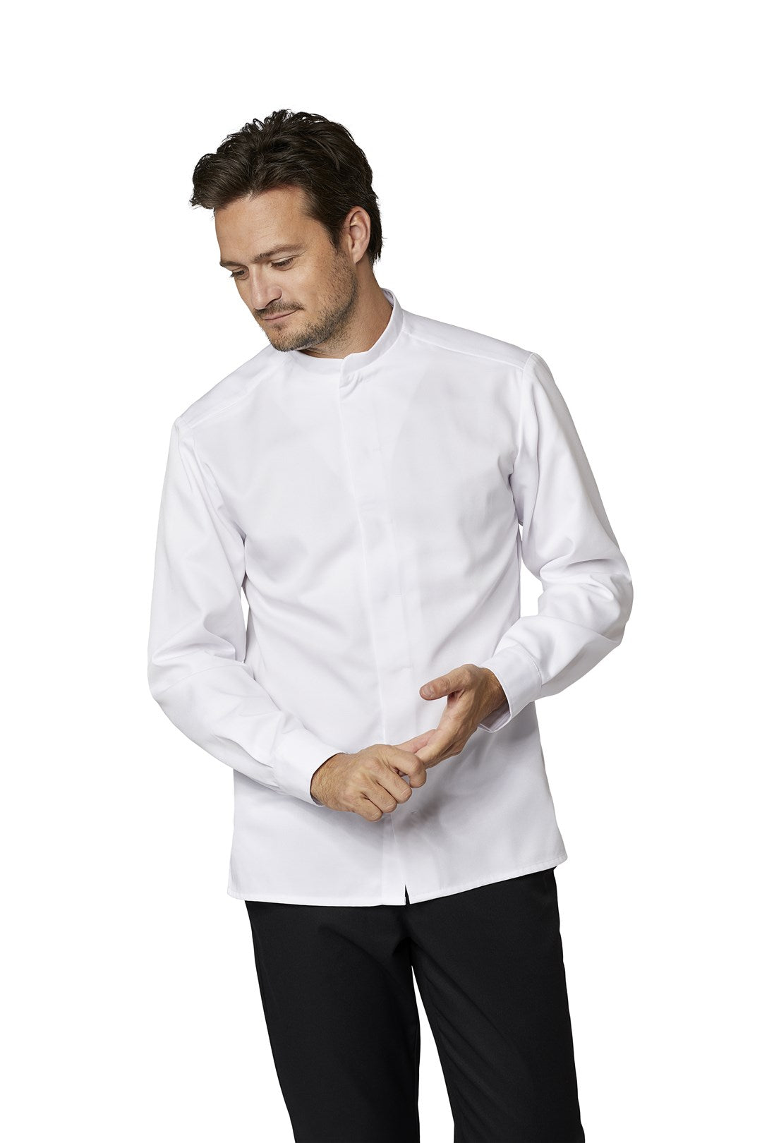 Kochhemd 25241 Tencel mit verdeckter Stifttasche von Kentaur