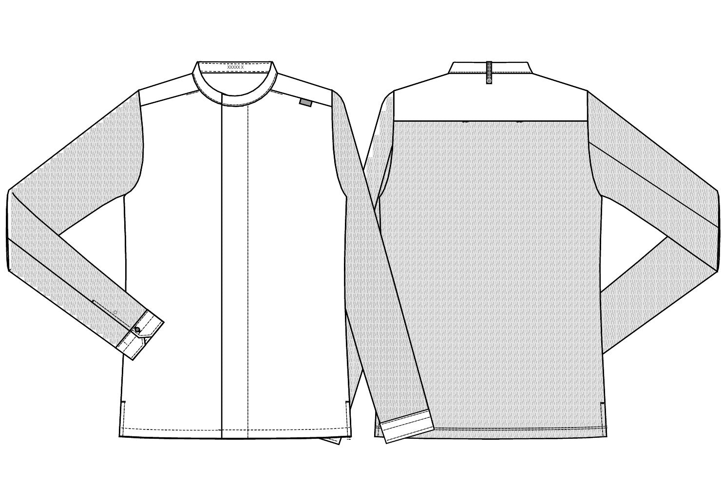 Kentaur Koch-/Servicehemd 25292 Piqué