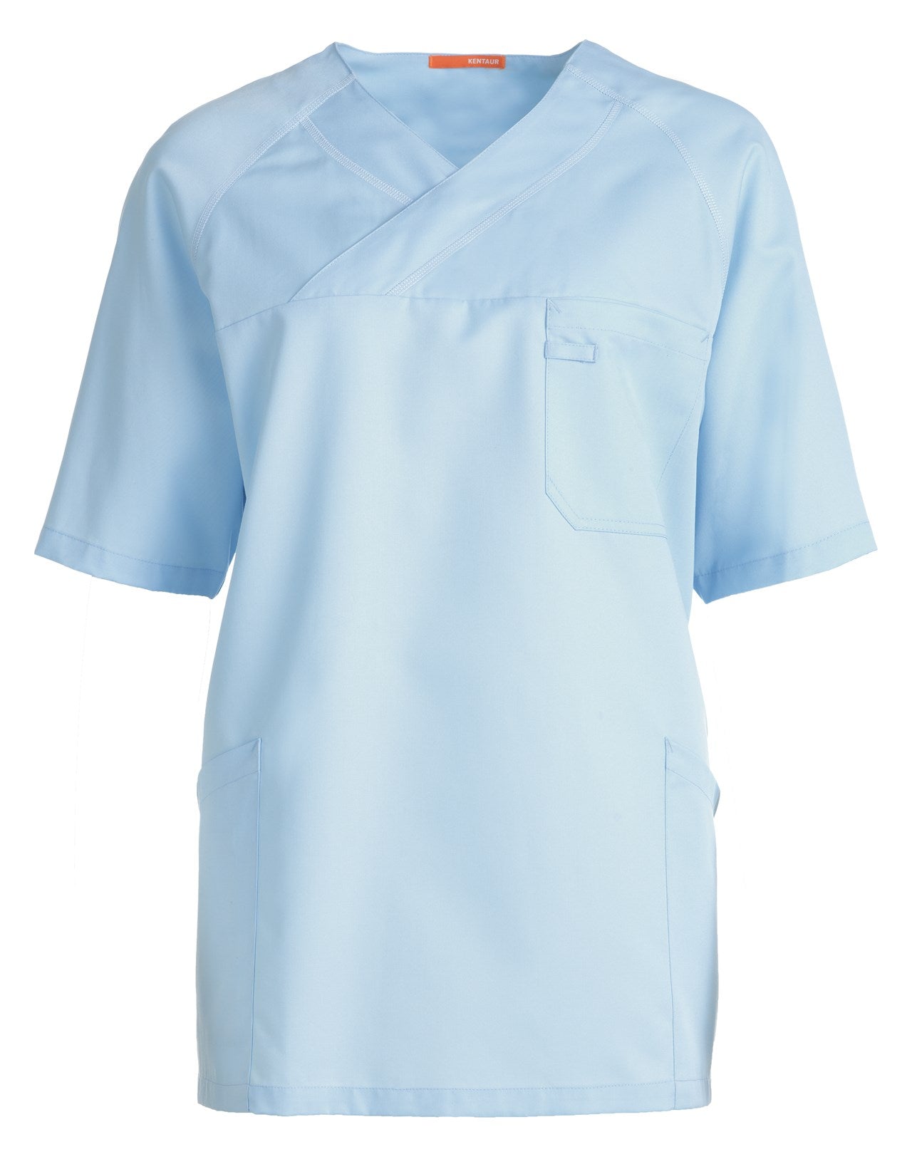 Tencel Kasack mit Flatlock-Nähten