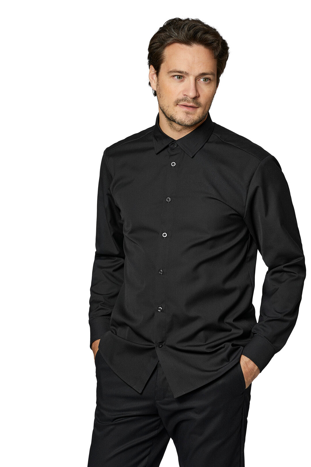 25470 Gastrohemd schwarz vonKentaur bei workers friend online bestellen