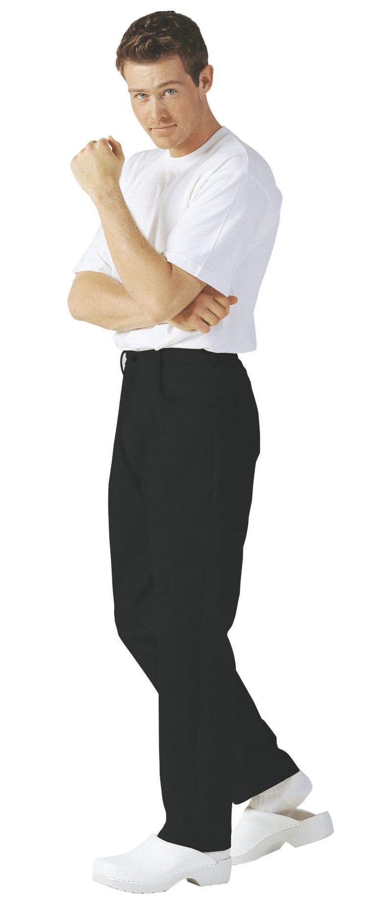 Herren Koch-/Servicehose schmales Bein