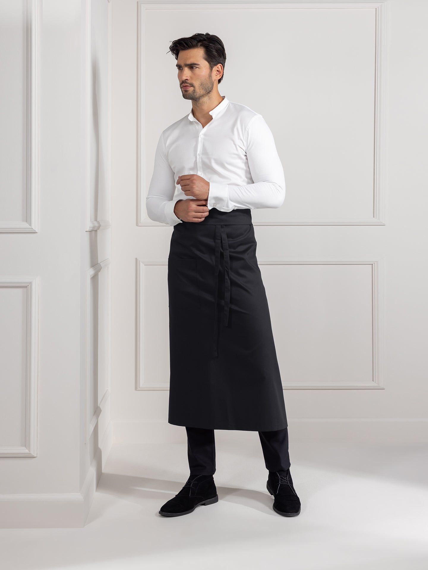 Bistroschürze 1007 Nicolas mit Umschlagbund