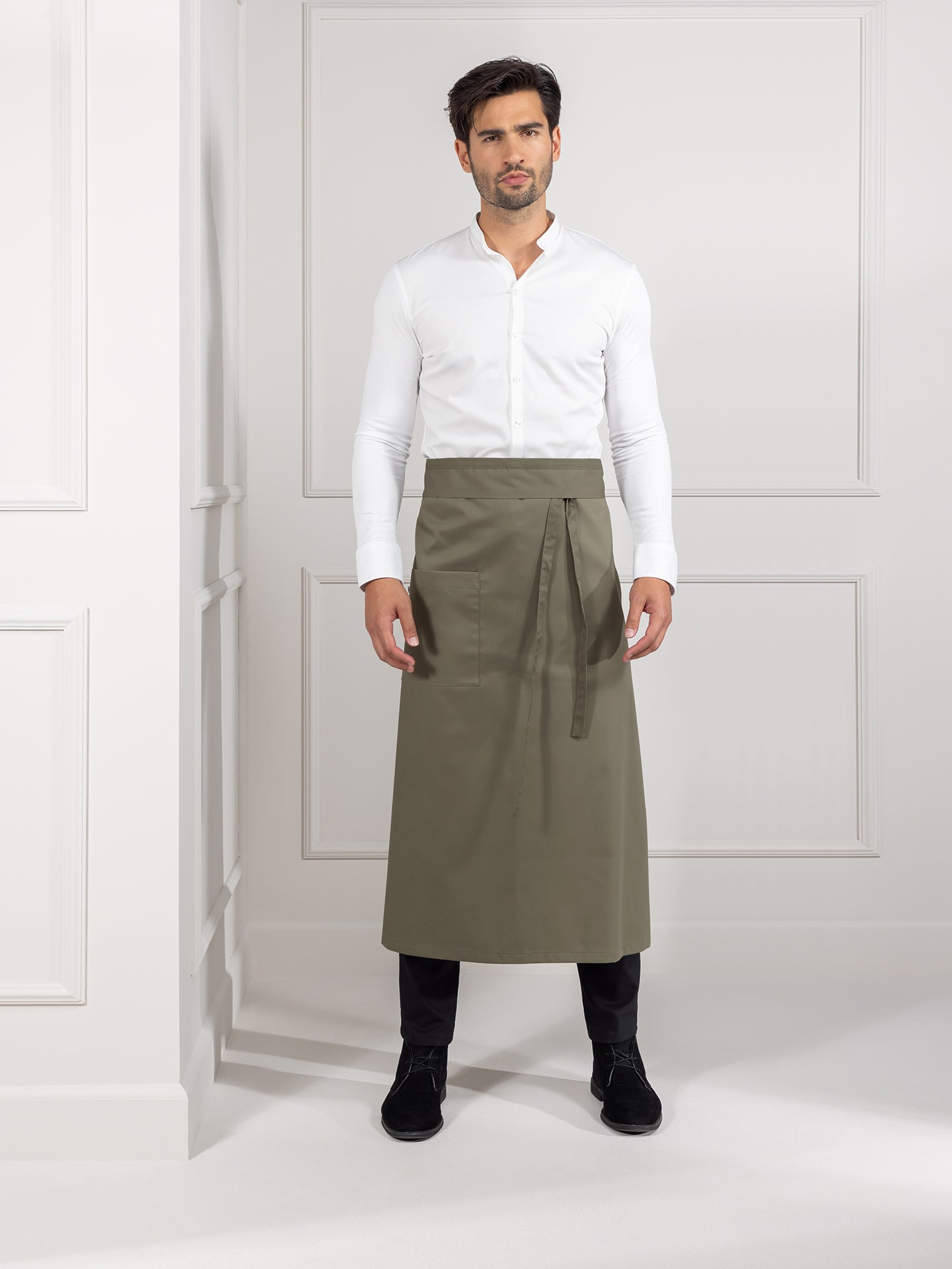 Bistroschürze 1007 Nicolas mit Umschlagbund