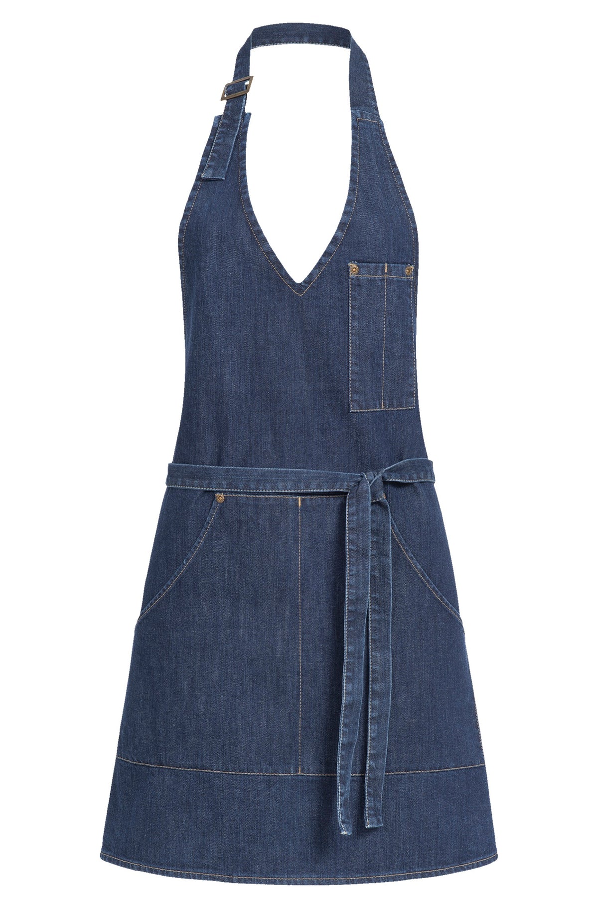 Damen Latzschürze 4411 Denim von Greiff