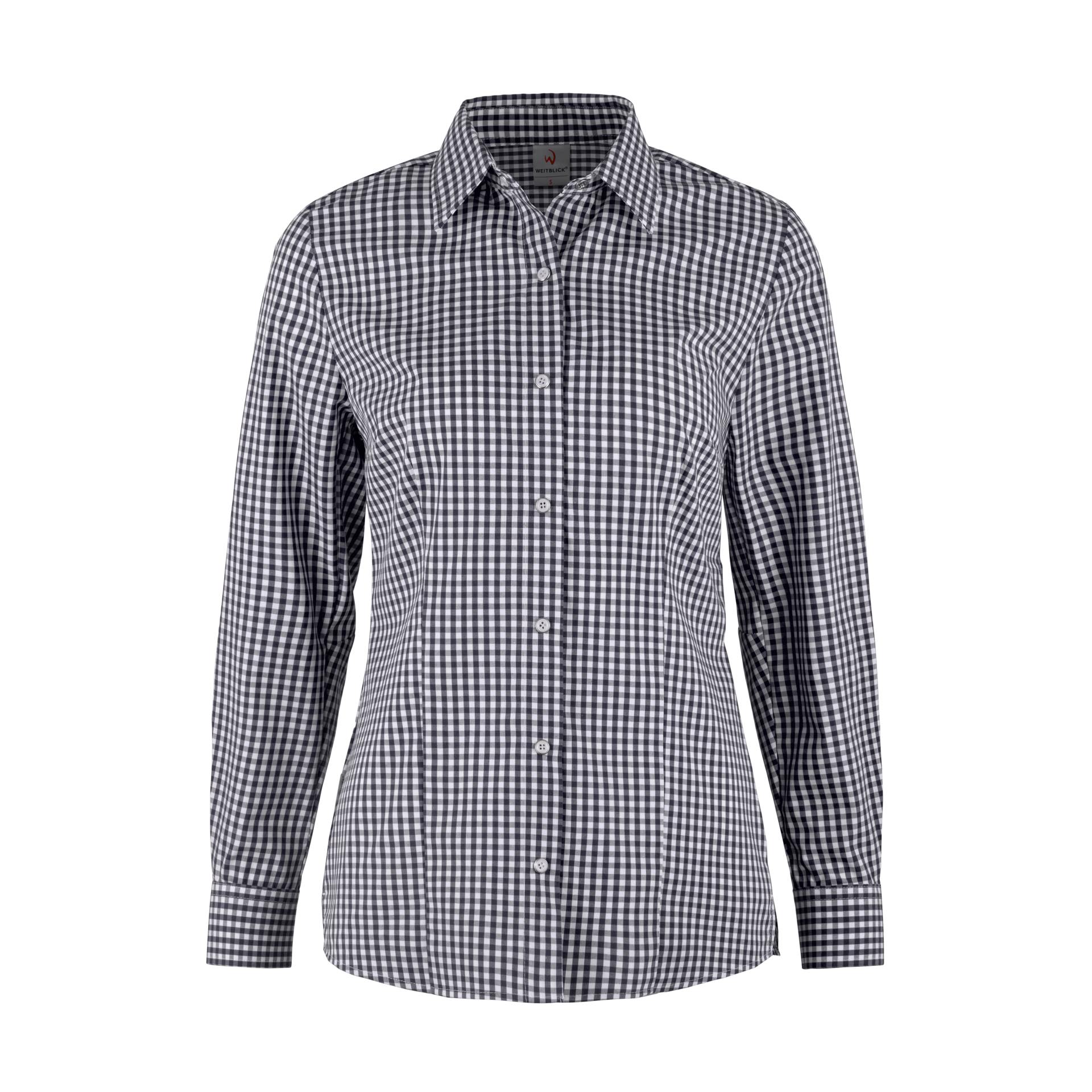 Vichy-Karo Damen-Bluse 4808
