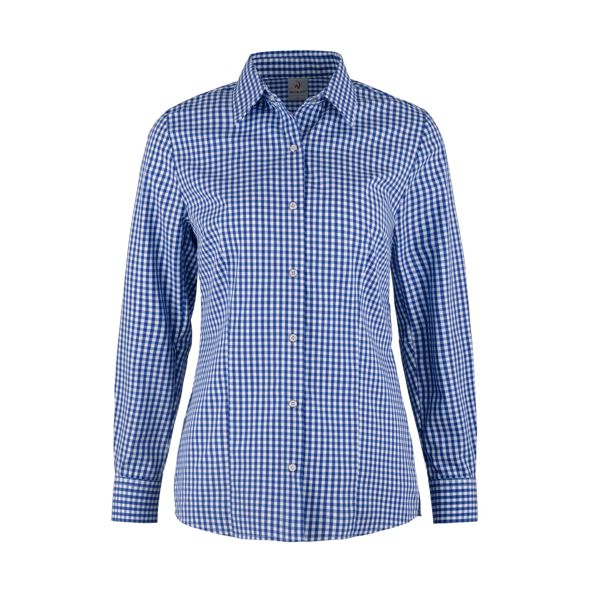 Vichy-Karo Damen-Bluse 4808