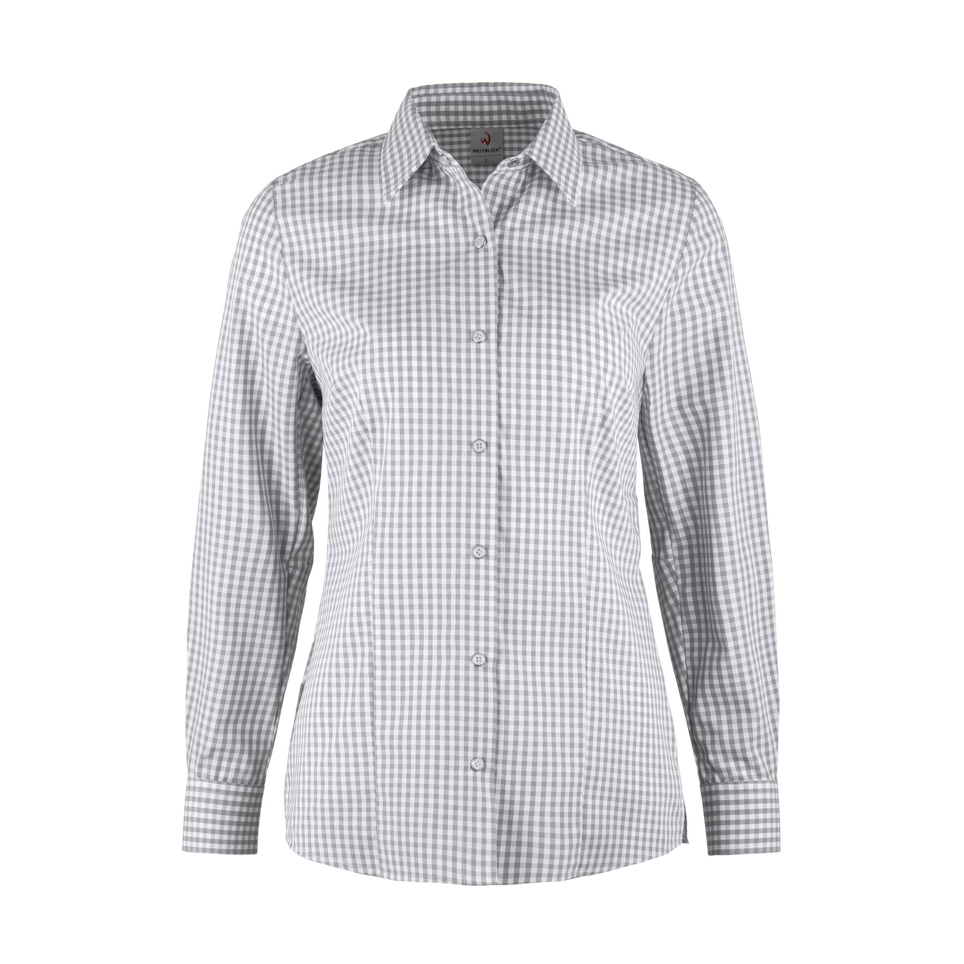 Vichy-Karo Damen-Bluse 4808