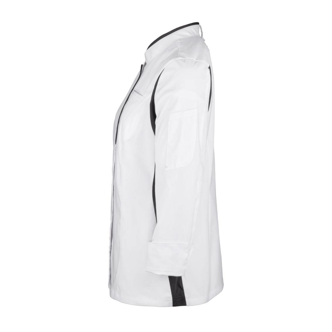 Damen Koch-und Servicejacke 4914 mit Stretcheinsatz