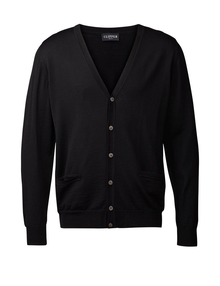 Merino V-Neck Cardigan 50108 Milan von Clipper