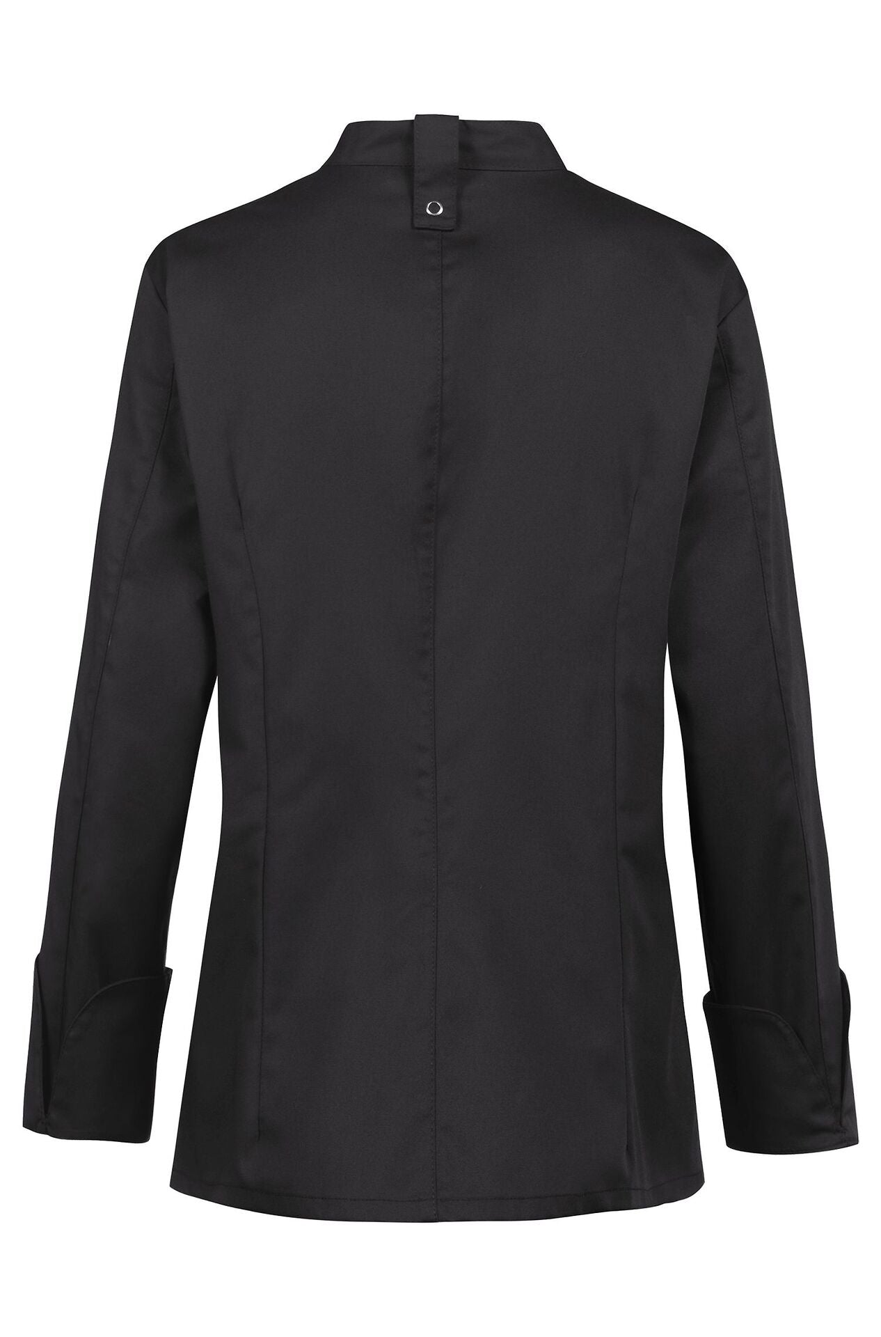 Einreihige Damen Kochjacke 54001 mit Druckknöpfen