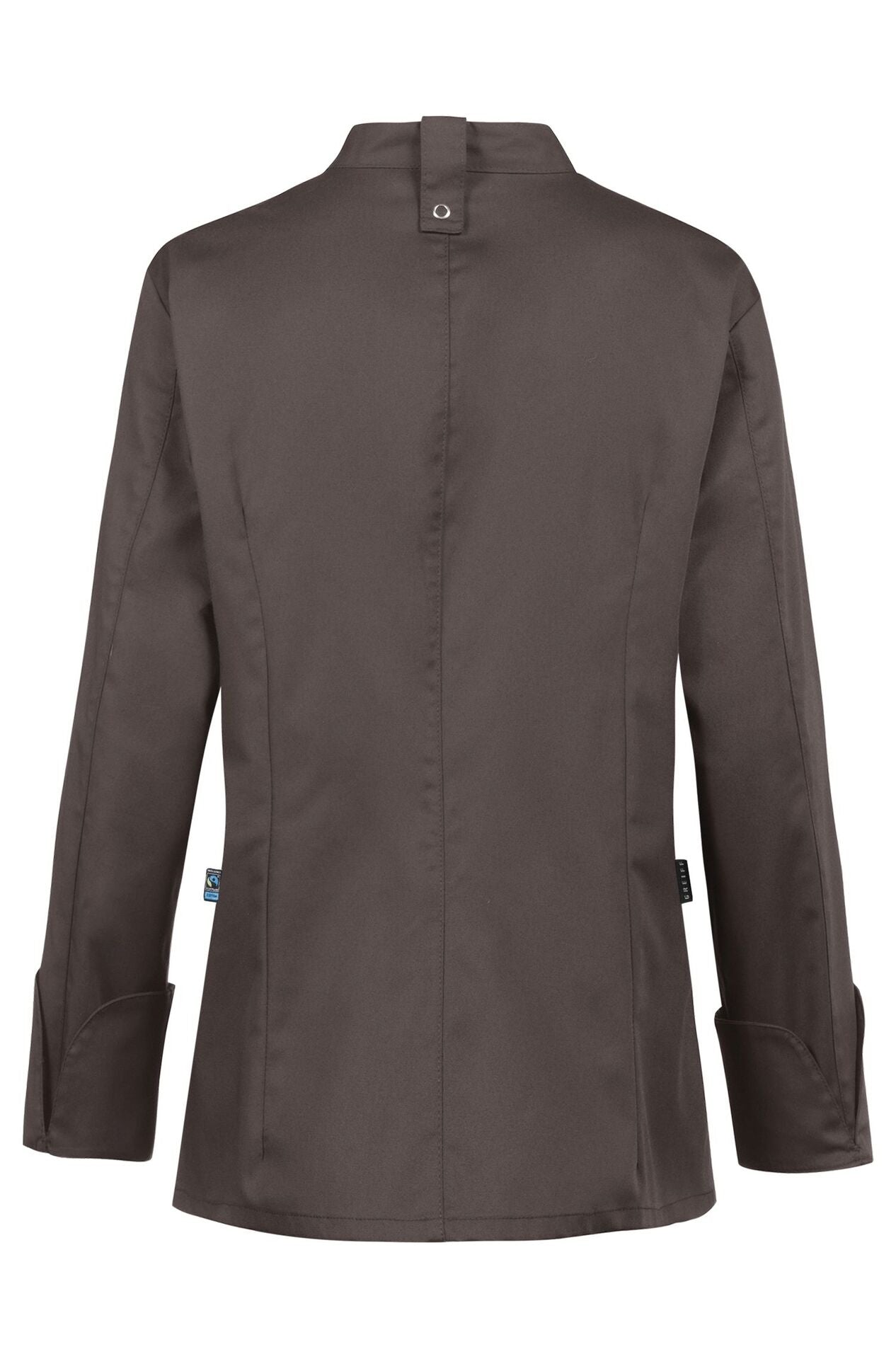 Einreihige Damen Kochjacke 54001 mit Druckknöpfen