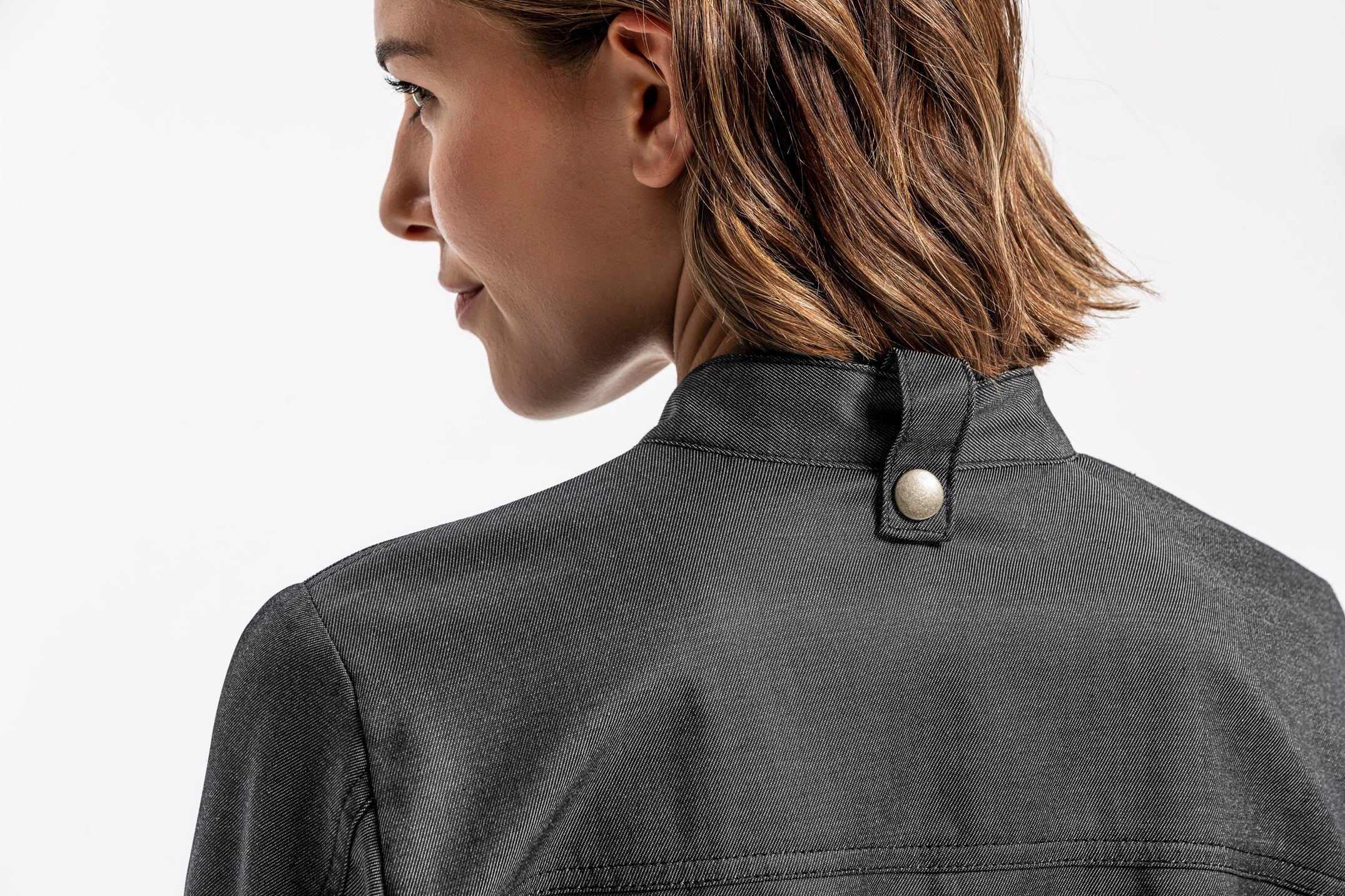 Damen Kochjacke 5415 Bikerstyle
