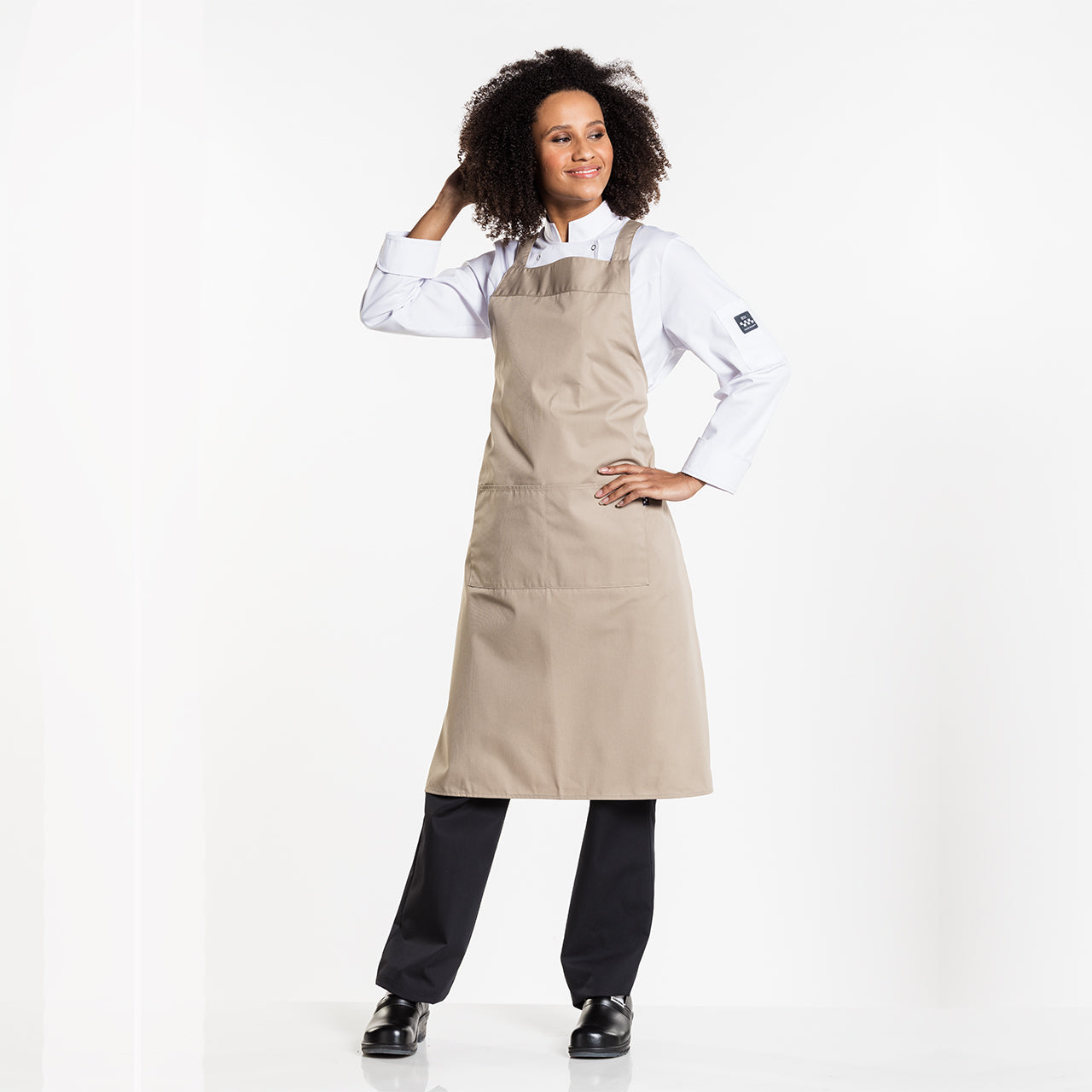 Latzschürze cross BSX von Chaud devant bei workers friend 54199 sand