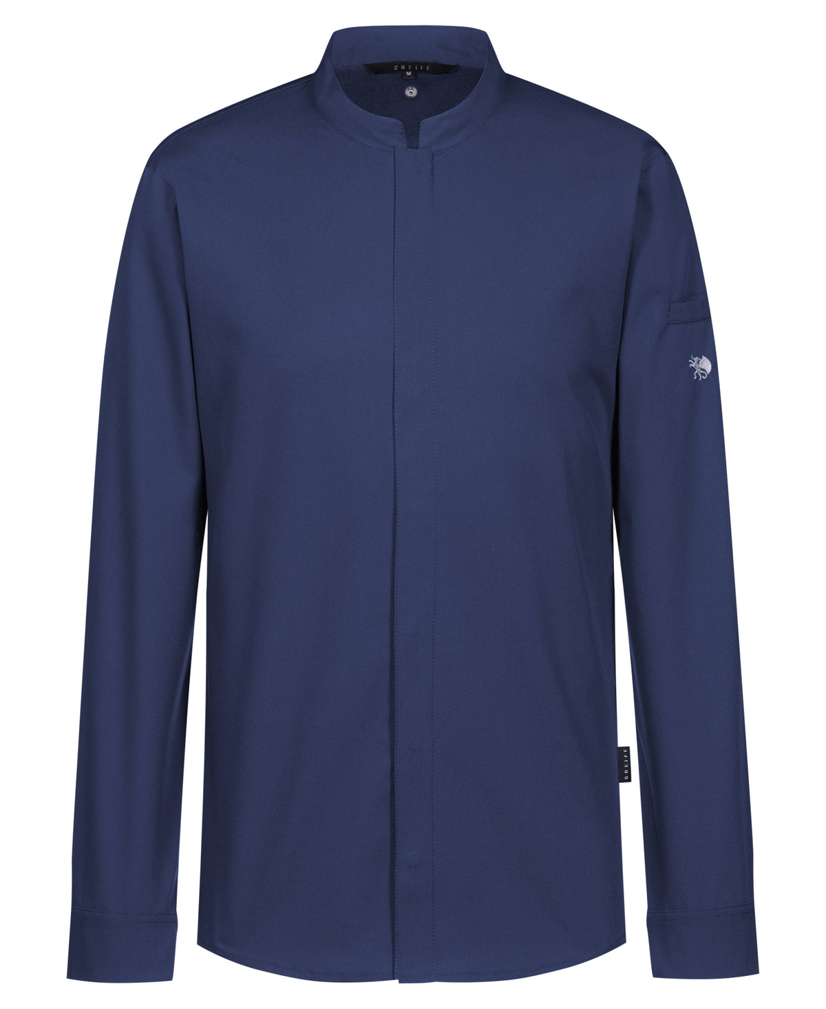 Tencel Kochhemd 55001 mit Jersey-Einsätzen