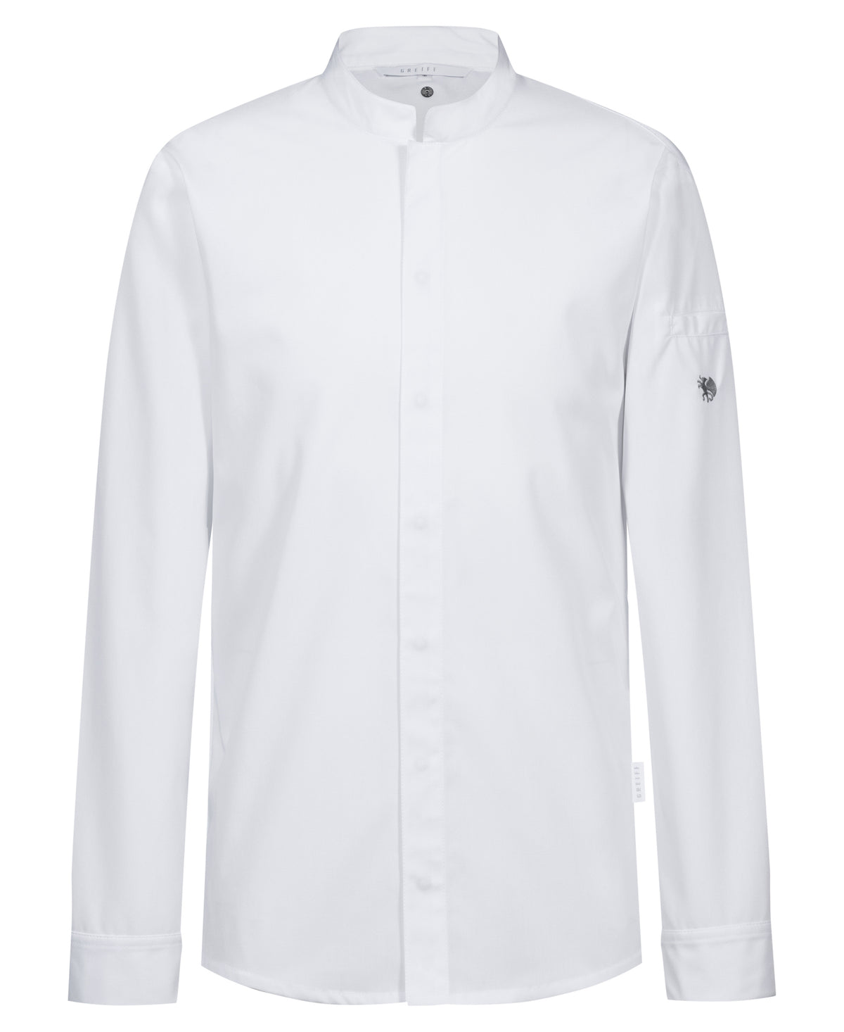 Tencel Kochhemd 55001 mit Jersey-Einsätzen