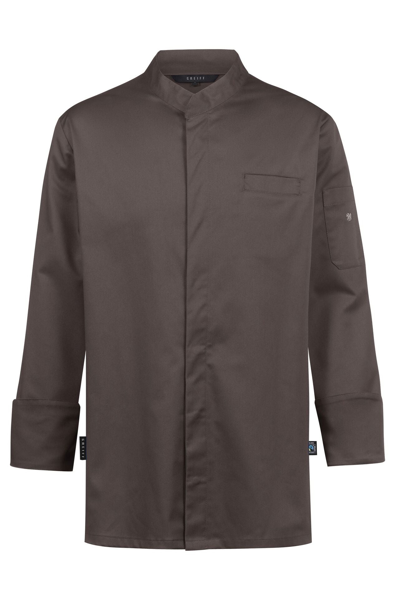Einreihige Kochjacke 5569 mit Druckknöpfen