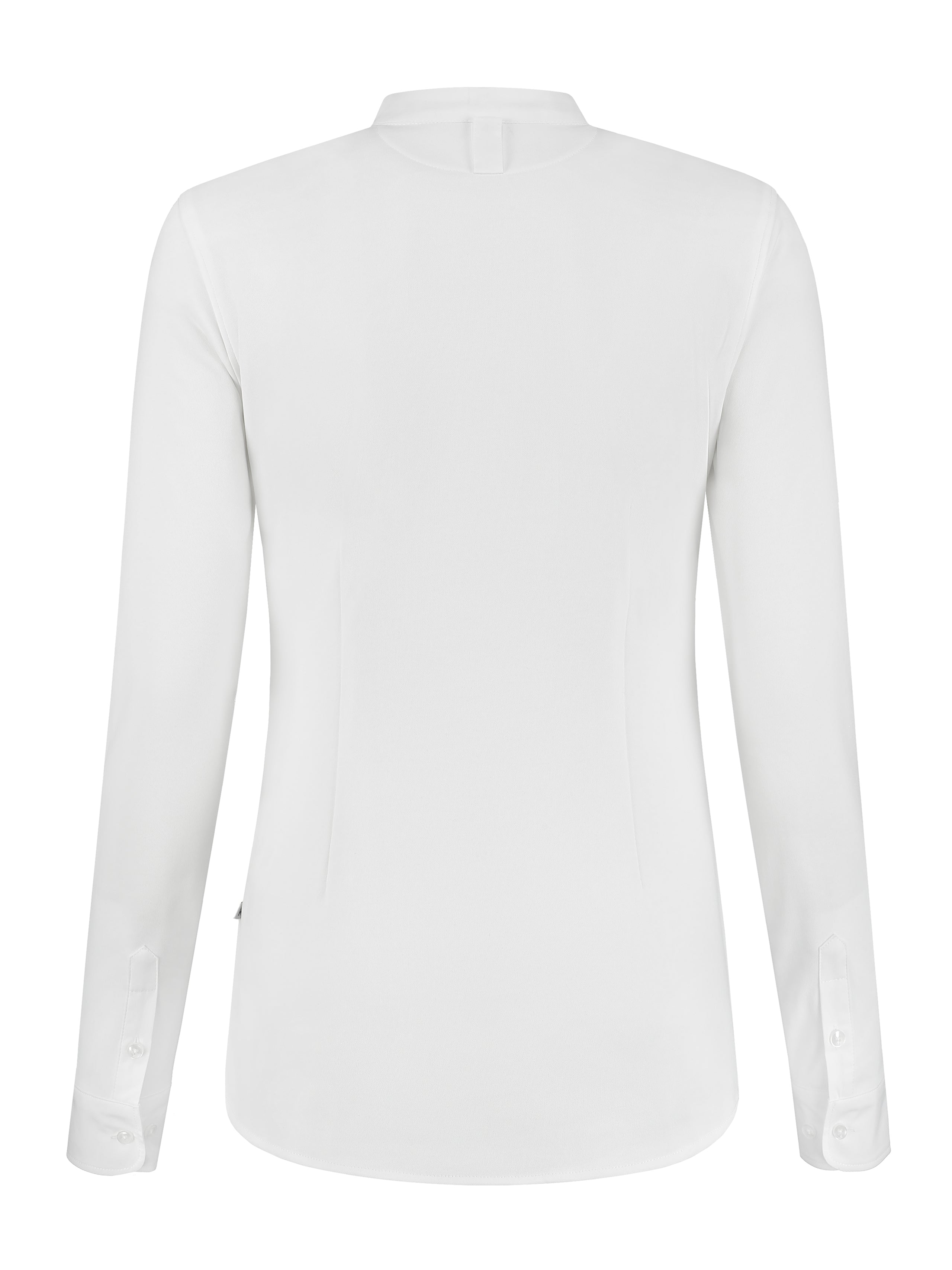 Damen Stretch-Bluse Lisa 1205 mit Stehkragen