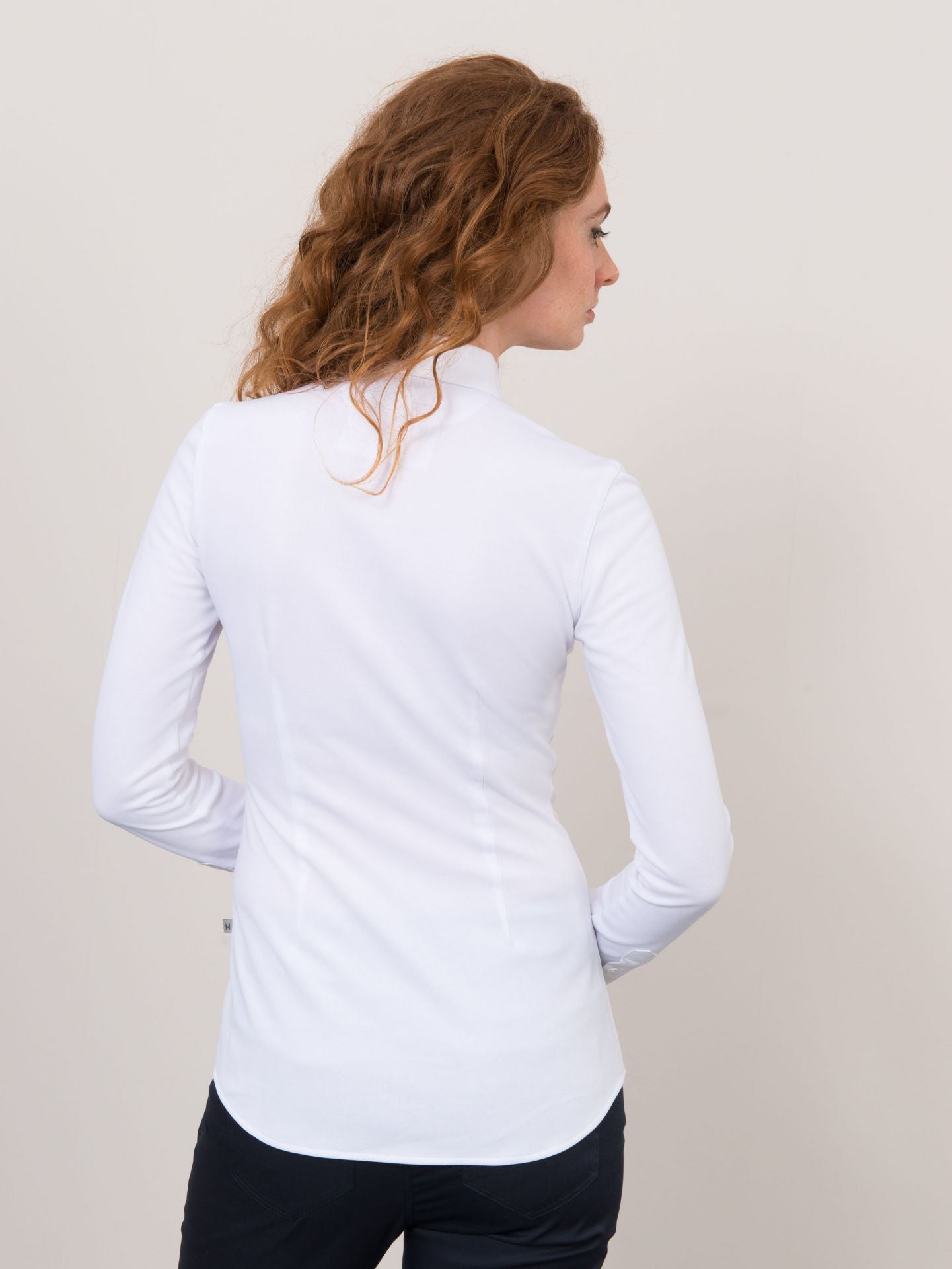 Shirt-Bluse Demy 1204 mit Hemdkragen