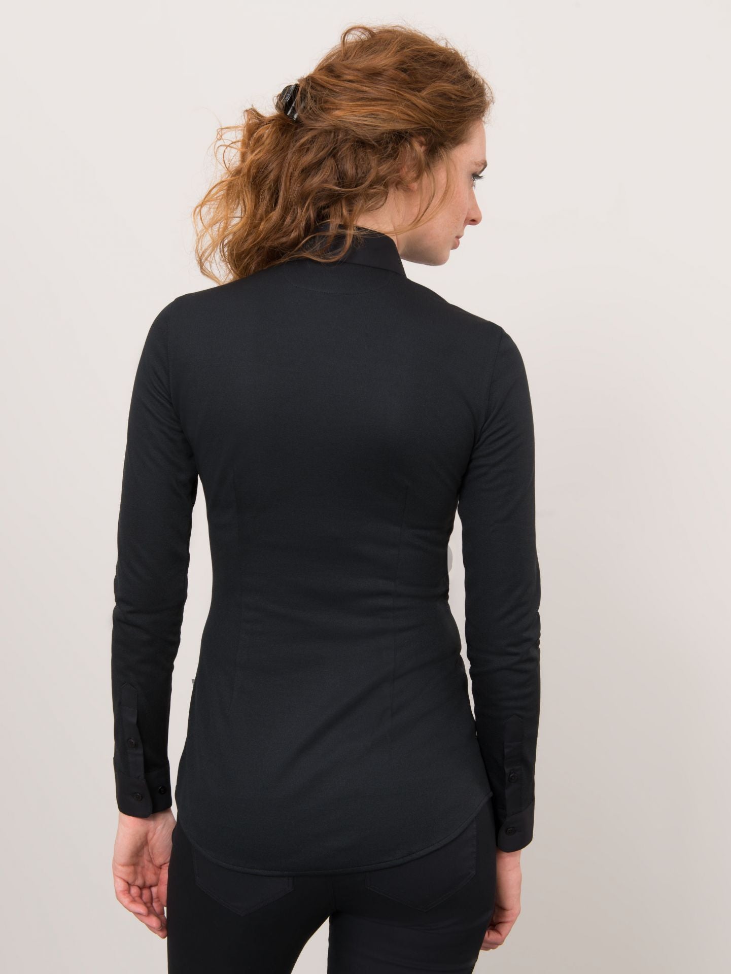 Shirt-Bluse Demy 1204 mit Hemdkragen