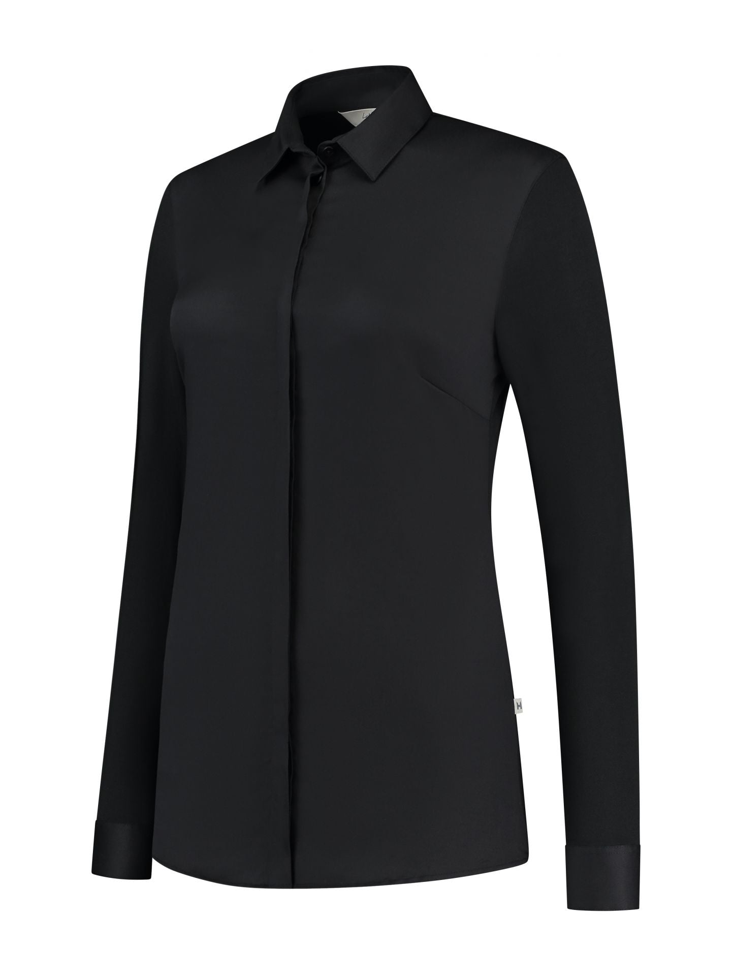 Shirt-Bluse Demy 1204 mit Hemdkragen