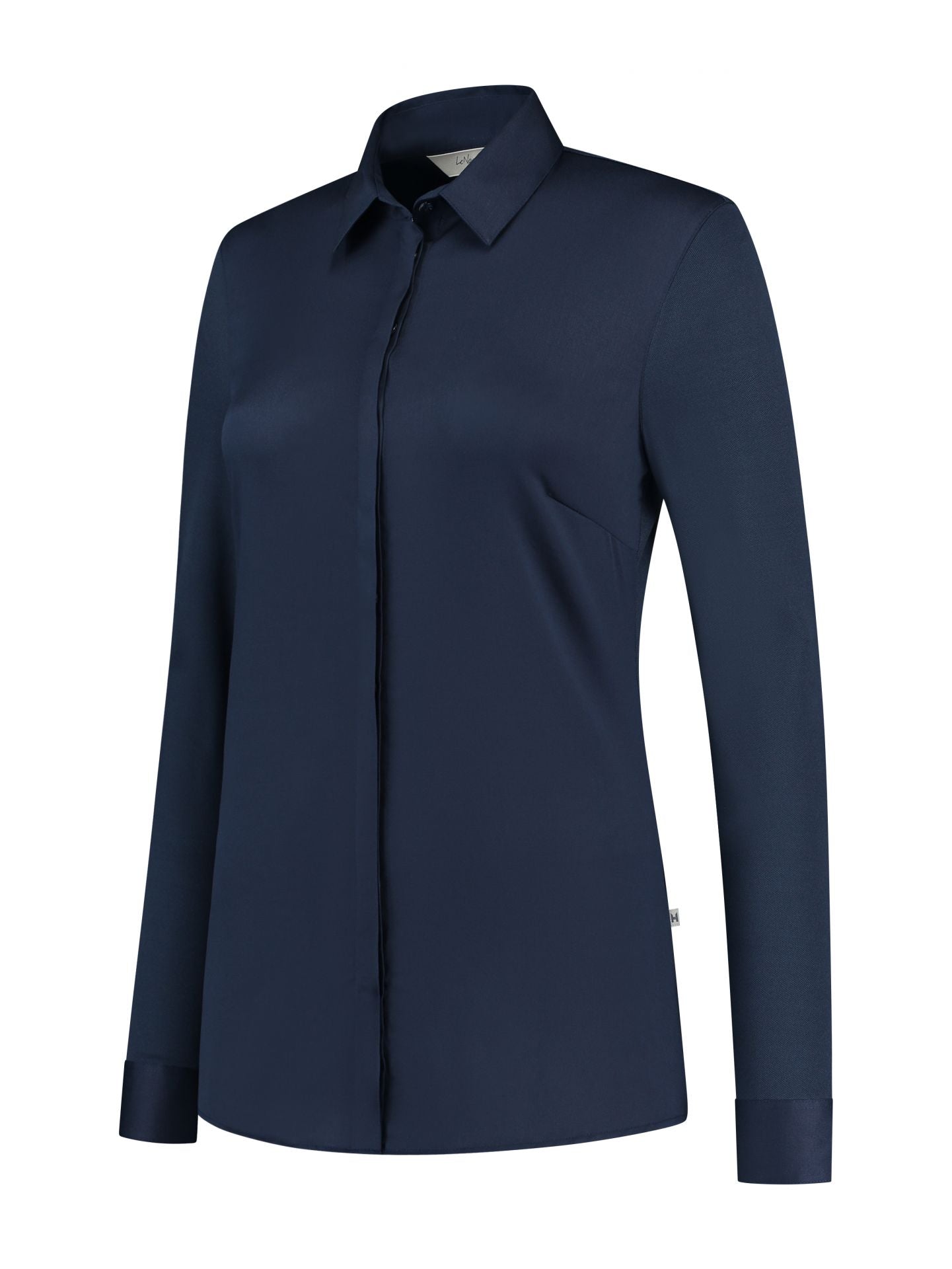 Shirt-Bluse Demy 1204 mit Hemdkragen
