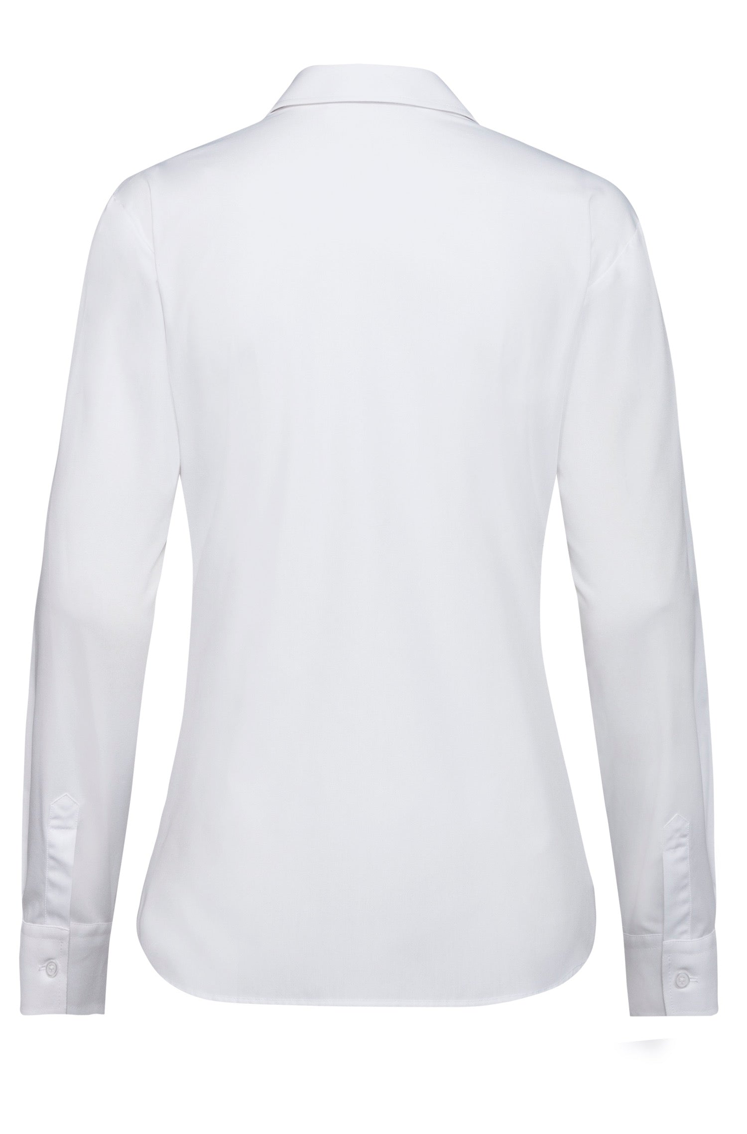 Günstige Damen-Bluse 6594 simple weiß