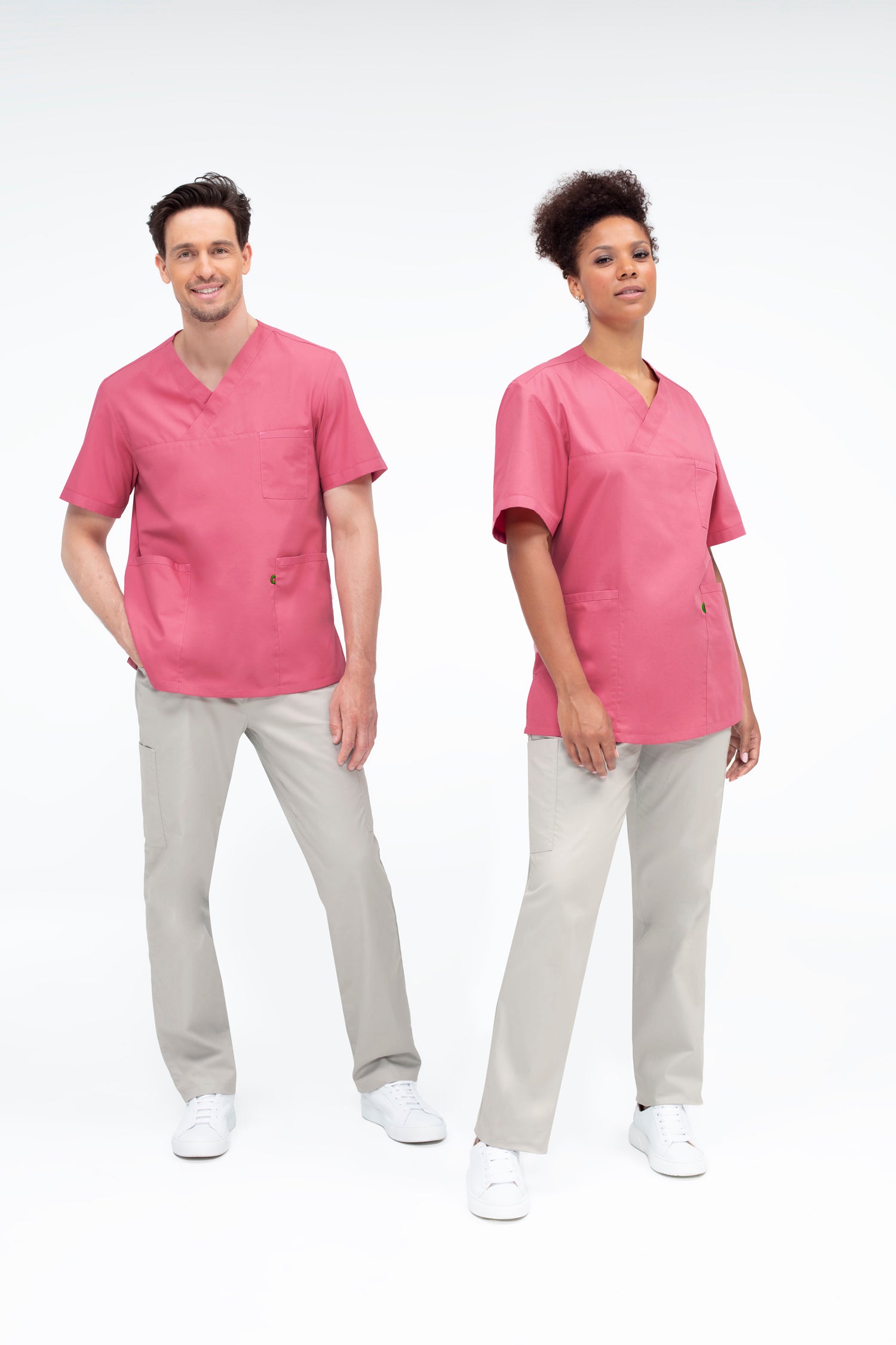 Unisex-Schupfhose 5338 aus Baumwolle mit Beintasche