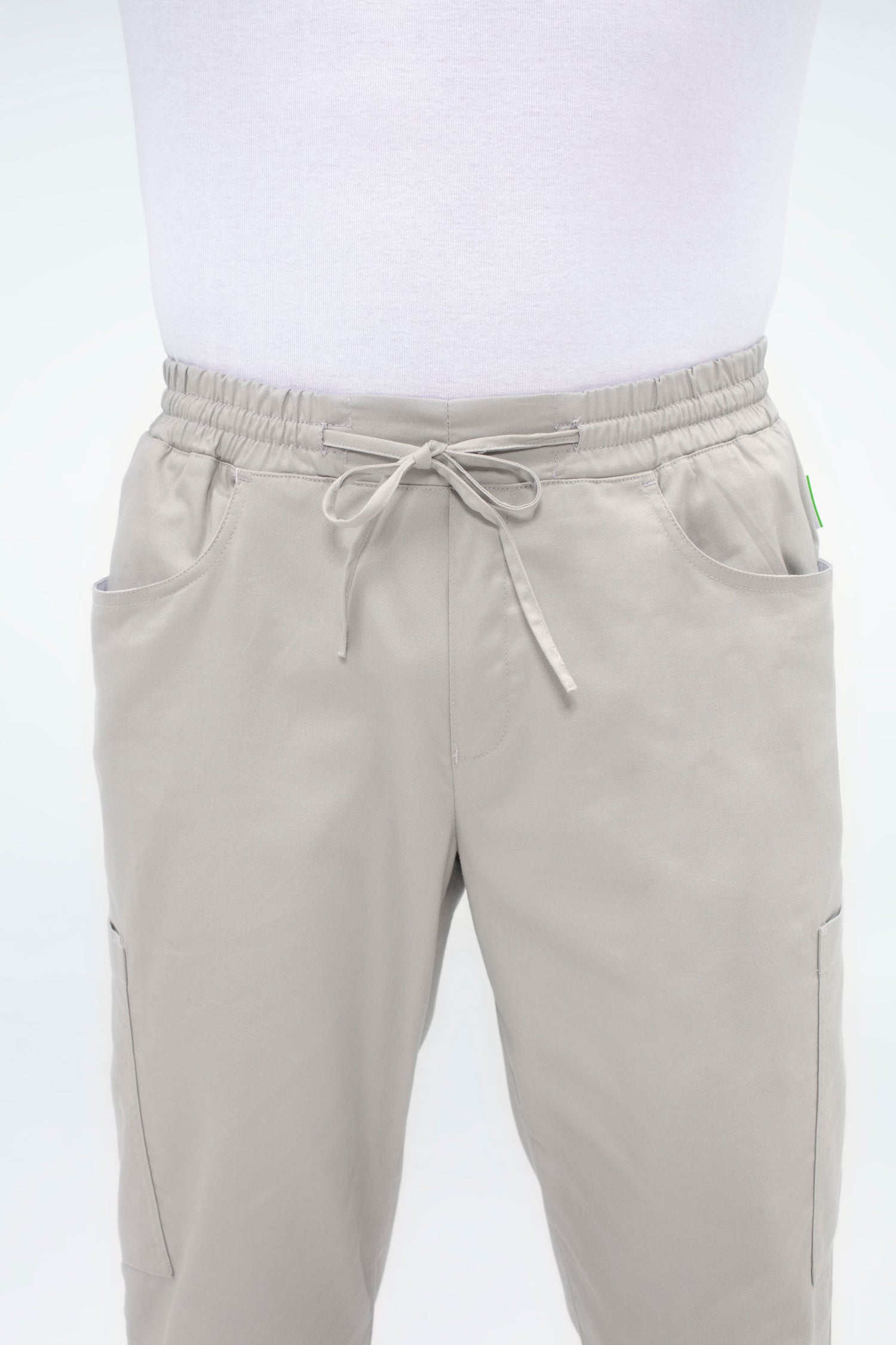 Unisex-Schupfhose 5338 aus Baumwolle mit Beintasche