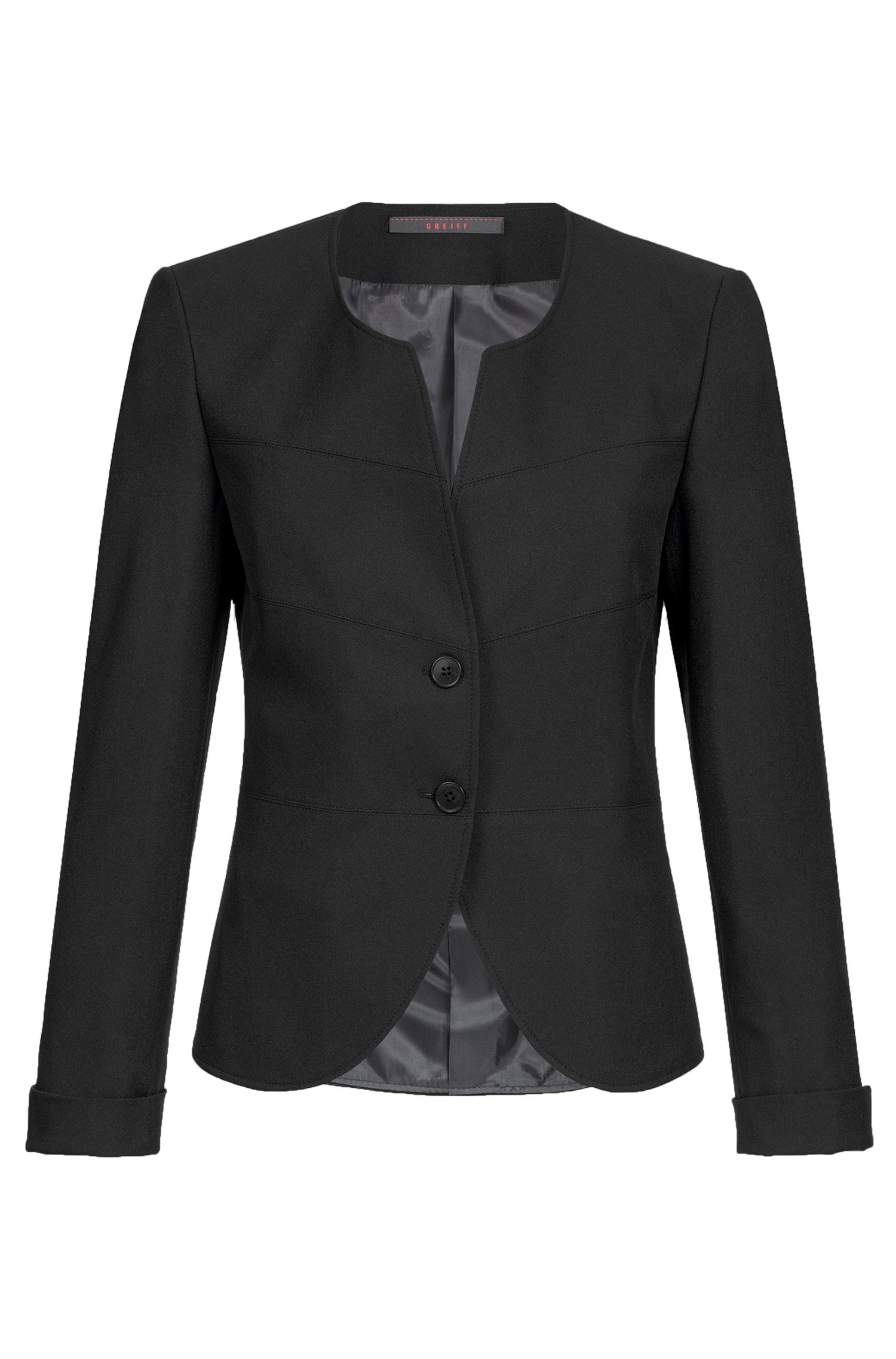 Damen Blazer 8404 classic Rundhals