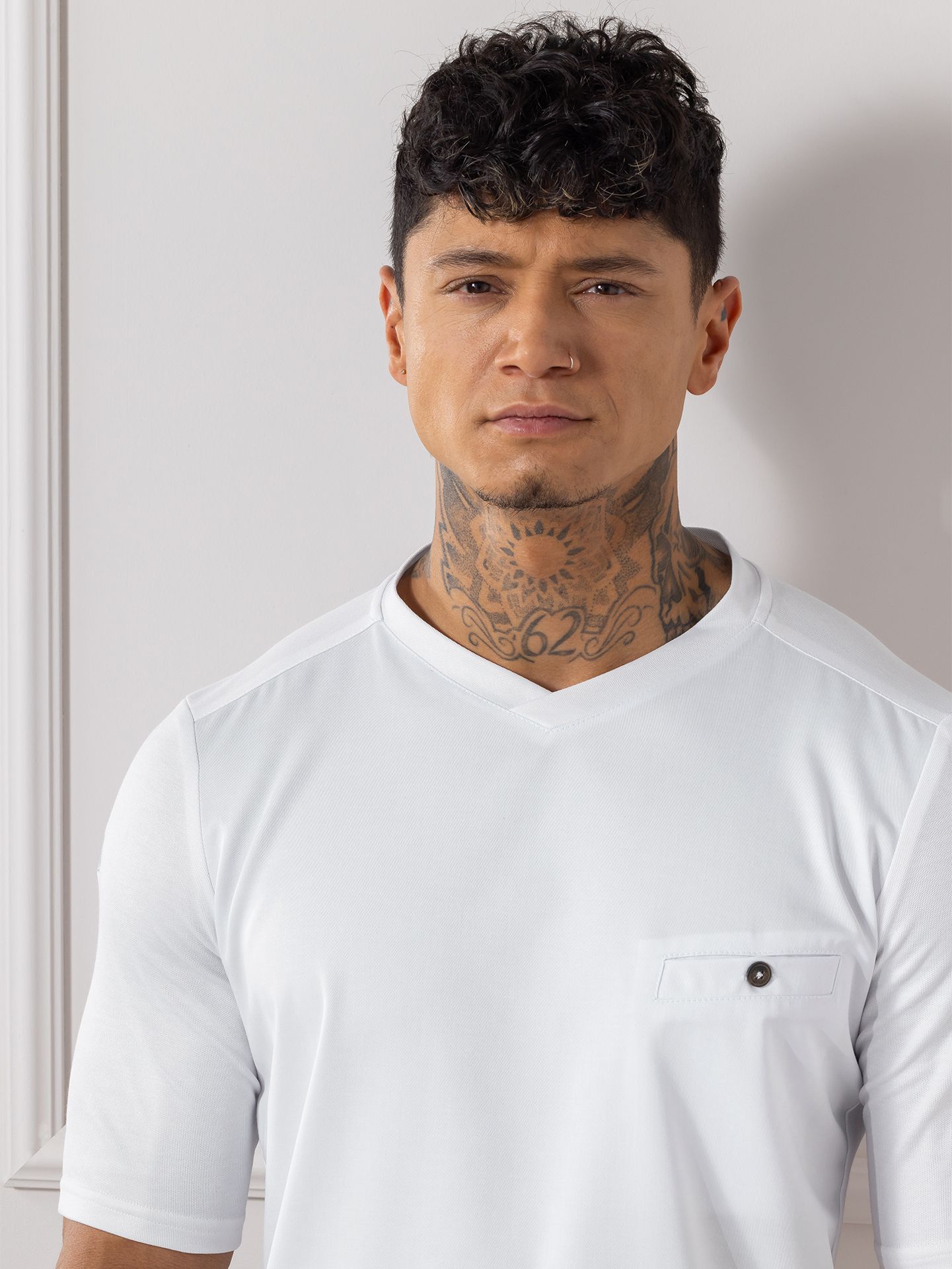 Edles Kurzarm Gastro-Shirt Ferre