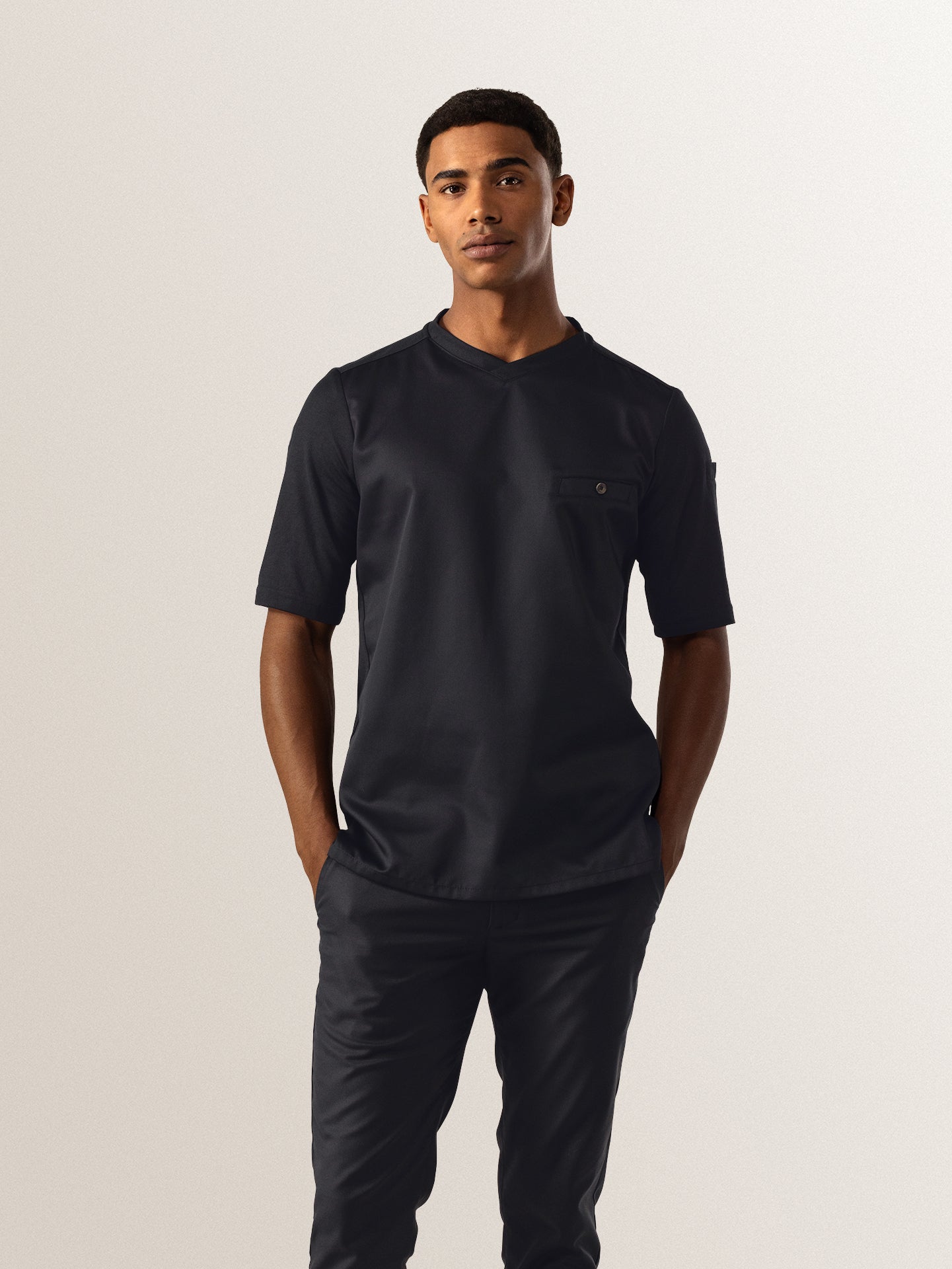 Edles Kurzarm Gastro-Shirt Ferre