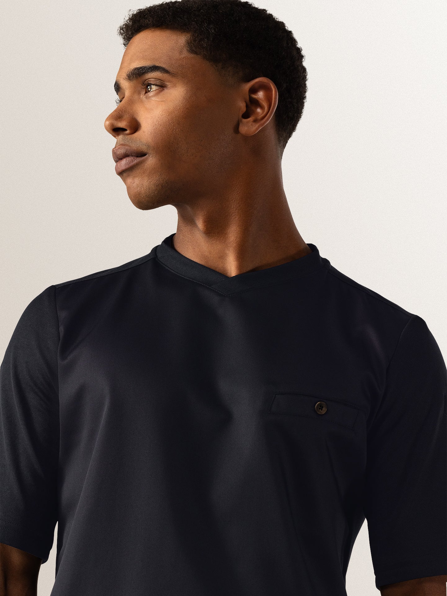 Edles Kurzarm Gastro-Shirt Ferre