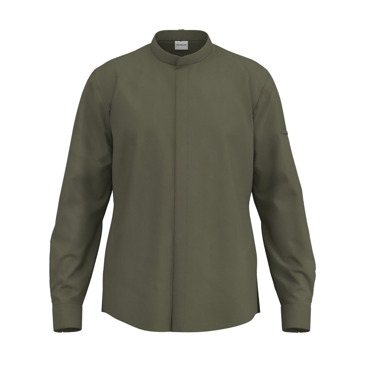 Softstretch Kochhemd CO:LAB 9206 olive von Weitblick bei workers friend bestellen