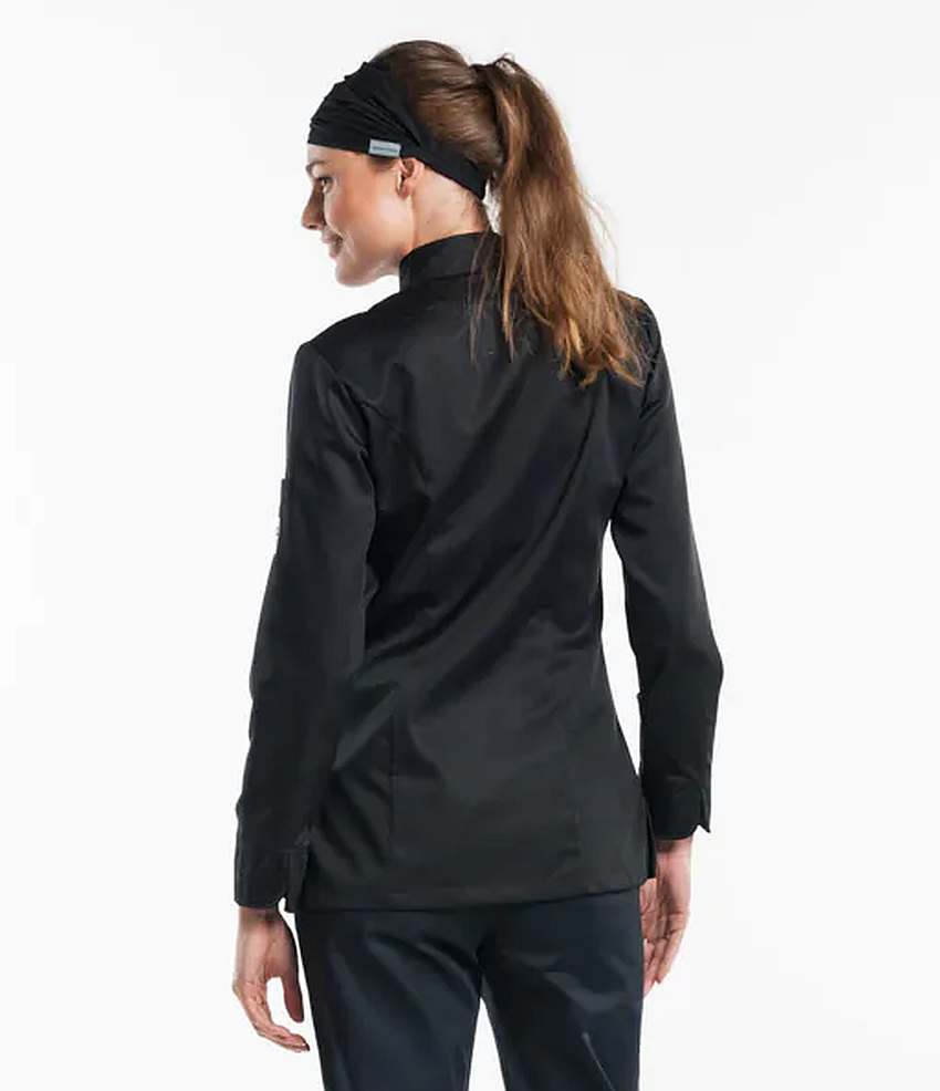 SALE Damen Kochjacke Lady Monza Black Gr. XS, M