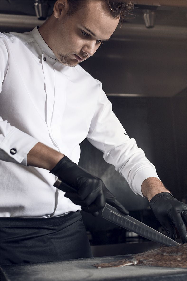 Kochhemd Chef-Style weiß 23515 von Kentaur