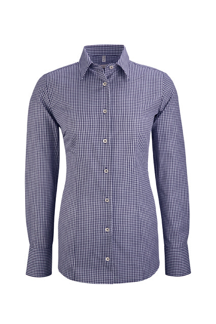 Damen_Vichy_Karobluse_blau